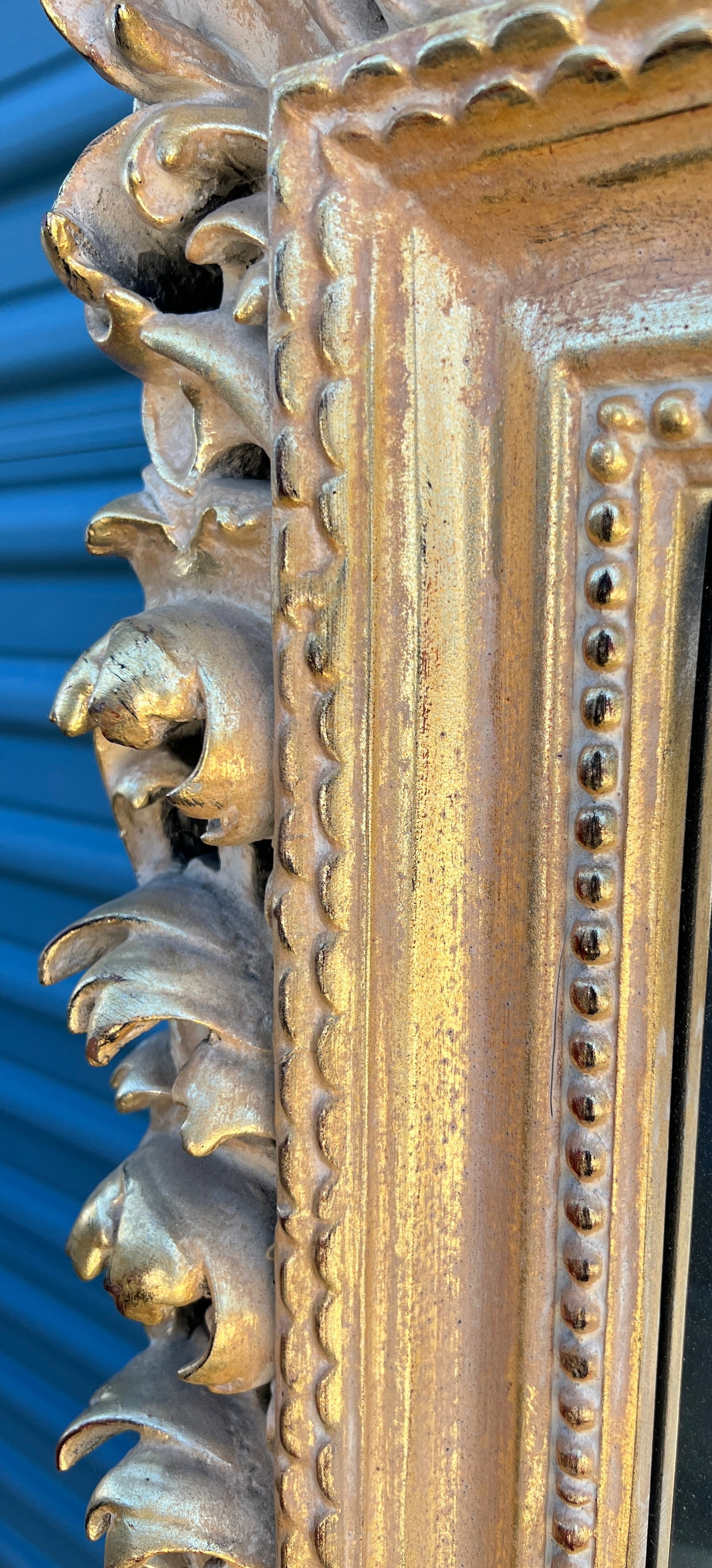 Vintage Florentine Style Shell & Acanthus Leaf Mirror - 5