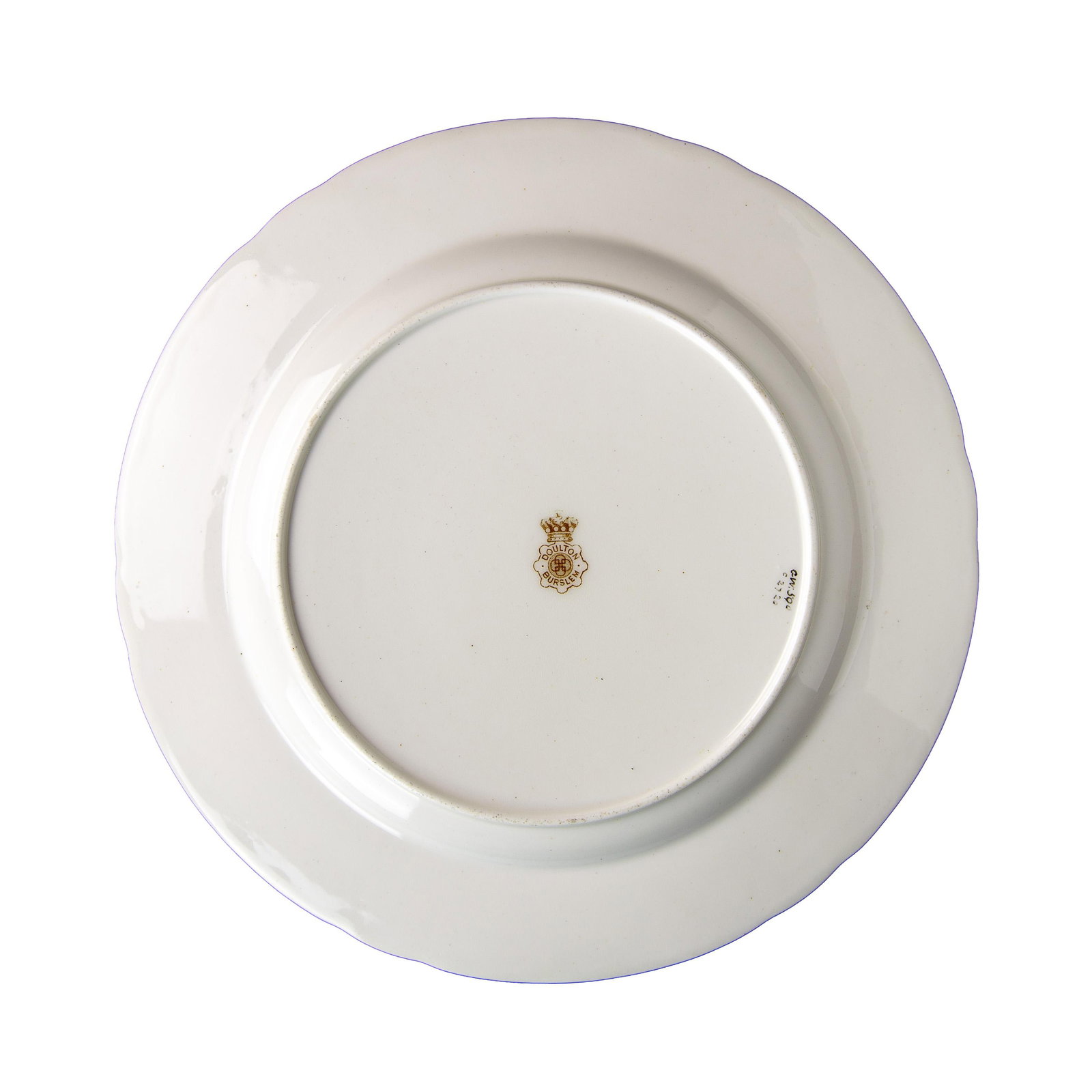 Antique Doulton Burslem Plates- Set of 12 - 3