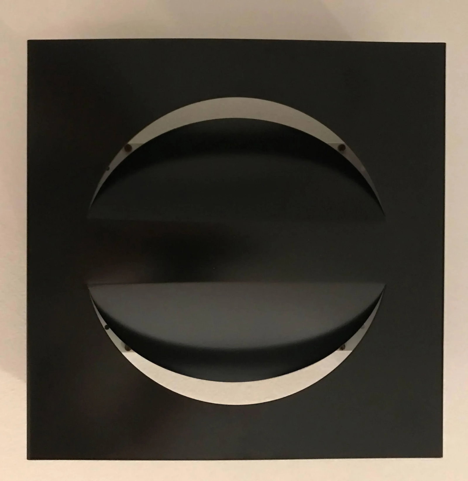 Dutch RAAK Signal Wall Lights 1960s Black Midcentury Sconces - A Pair - 3