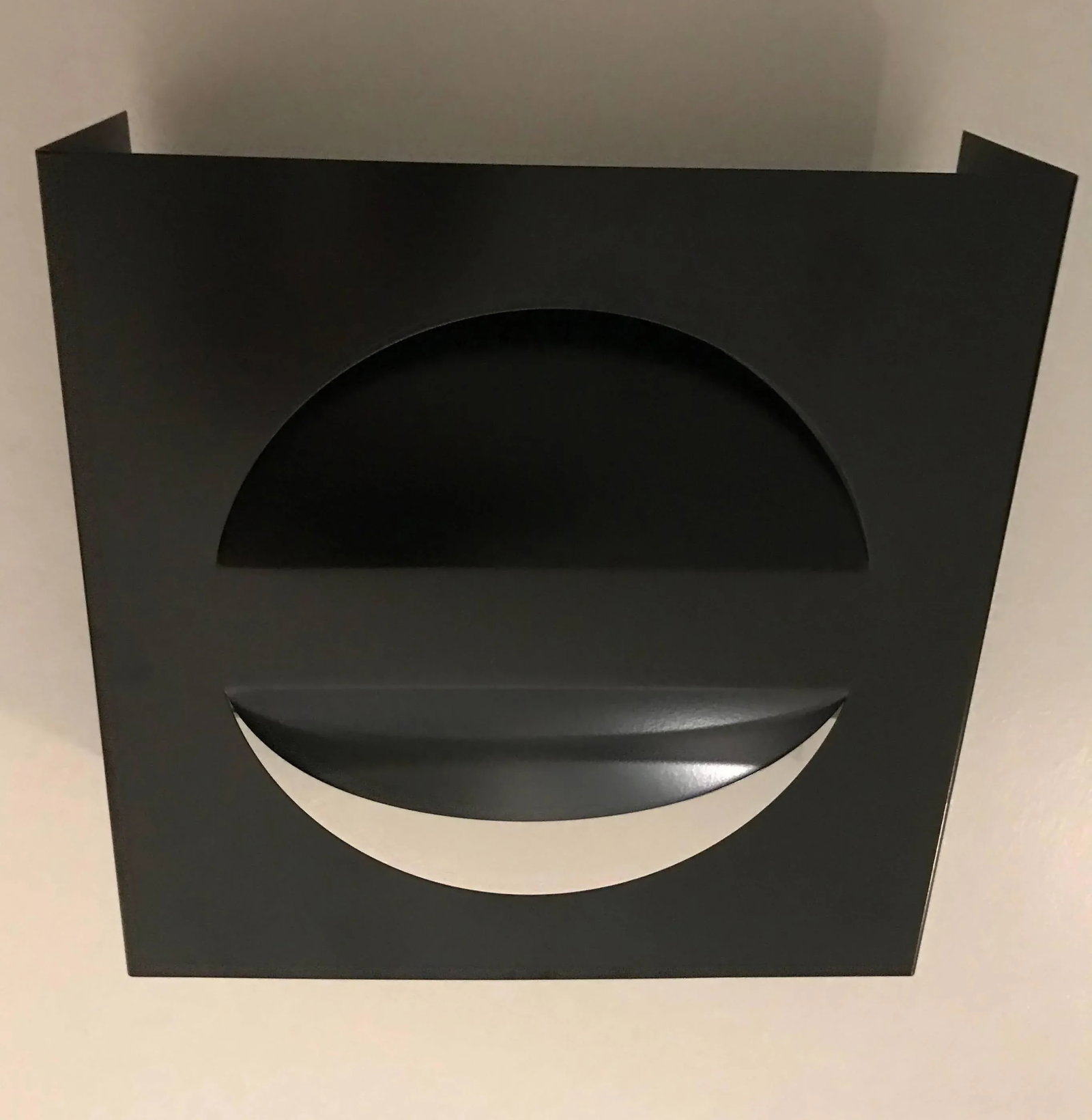 Dutch RAAK Signal Wall Lights 1960s Black Midcentury Sconces - A Pair - 7