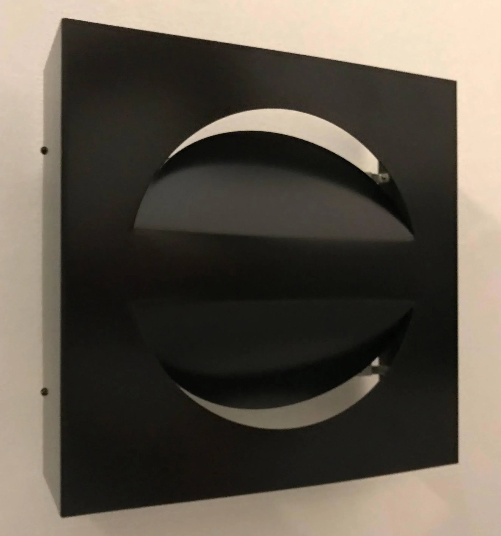 Dutch RAAK Signal Wall Lights 1960s Black Midcentury Sconces - A Pair - 8