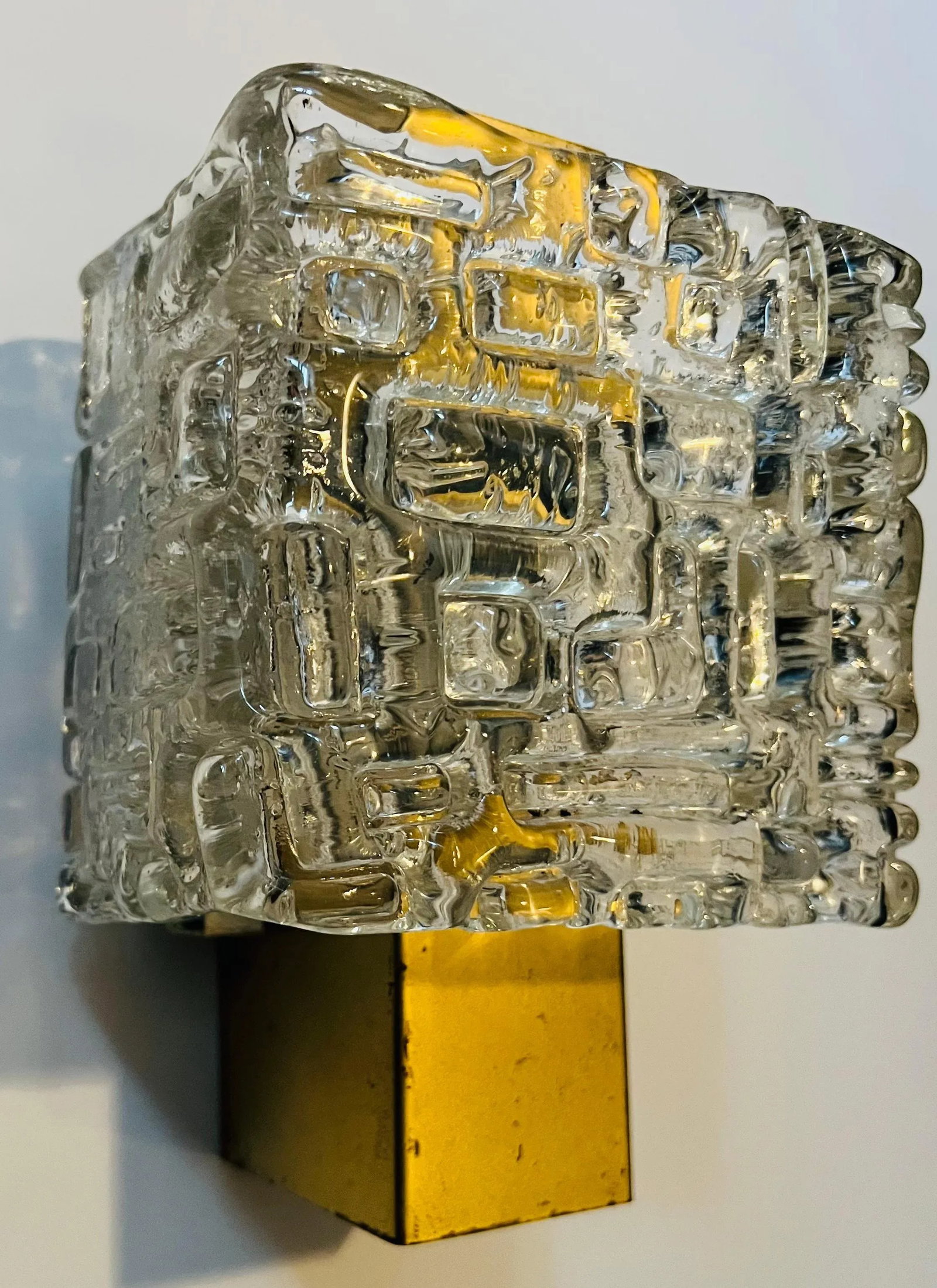 Kaiser Glass 1960s Wall Light - 3