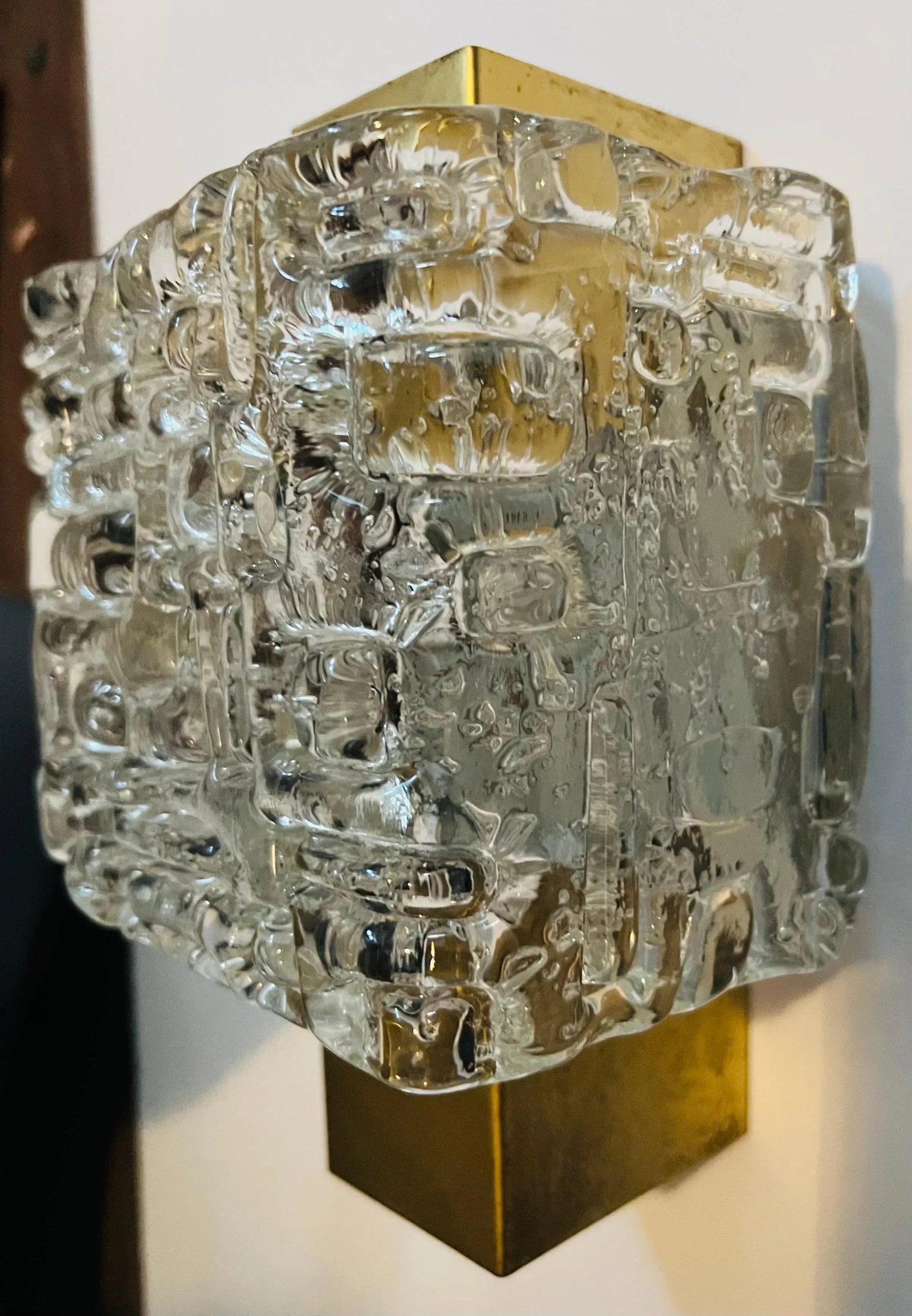 Kaiser Glass 1960s Wall Light - 9