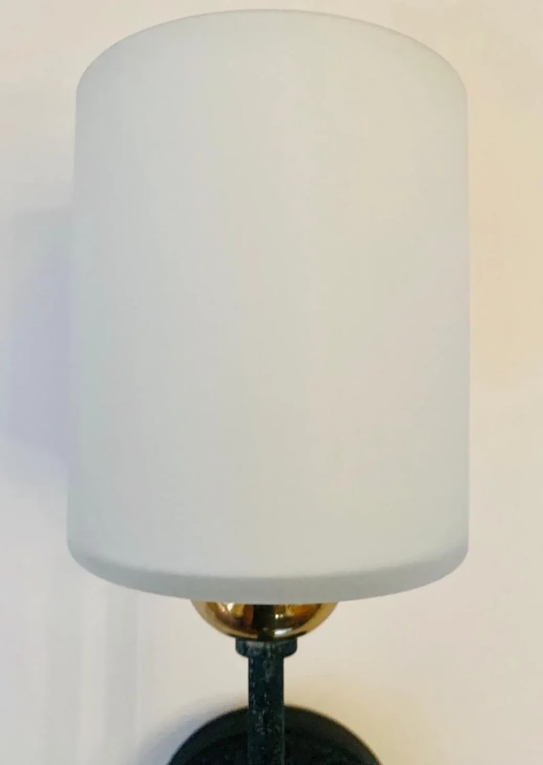 Lunel French 1960s Wall Lights - A Pair - 4
