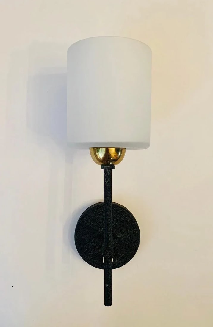 Lunel French 1960s Wall Lights - A Pair - 9