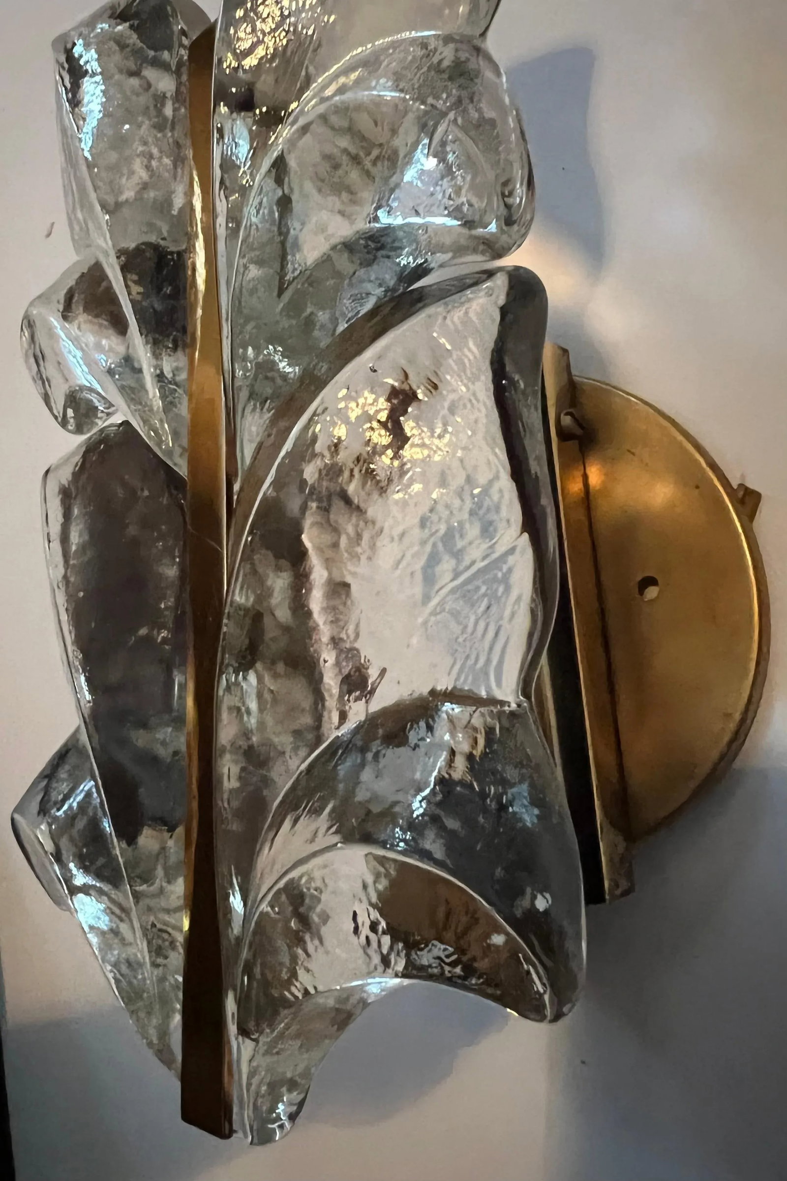 Kalmar 1950 Glass Mid-Century Modern Wall Light - 10