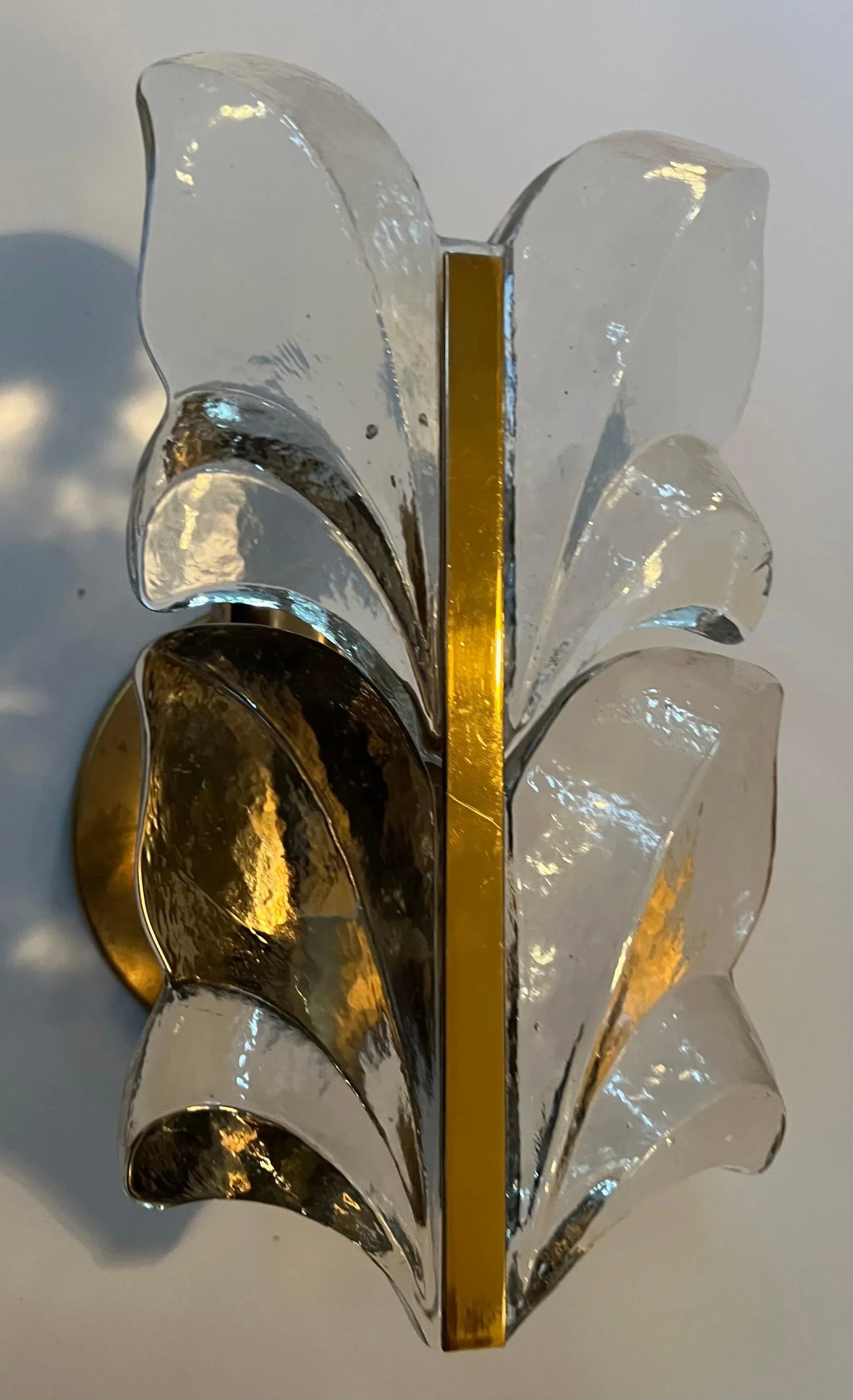 Kalmar 1950 Glass Mid-Century Modern Wall Light - 11