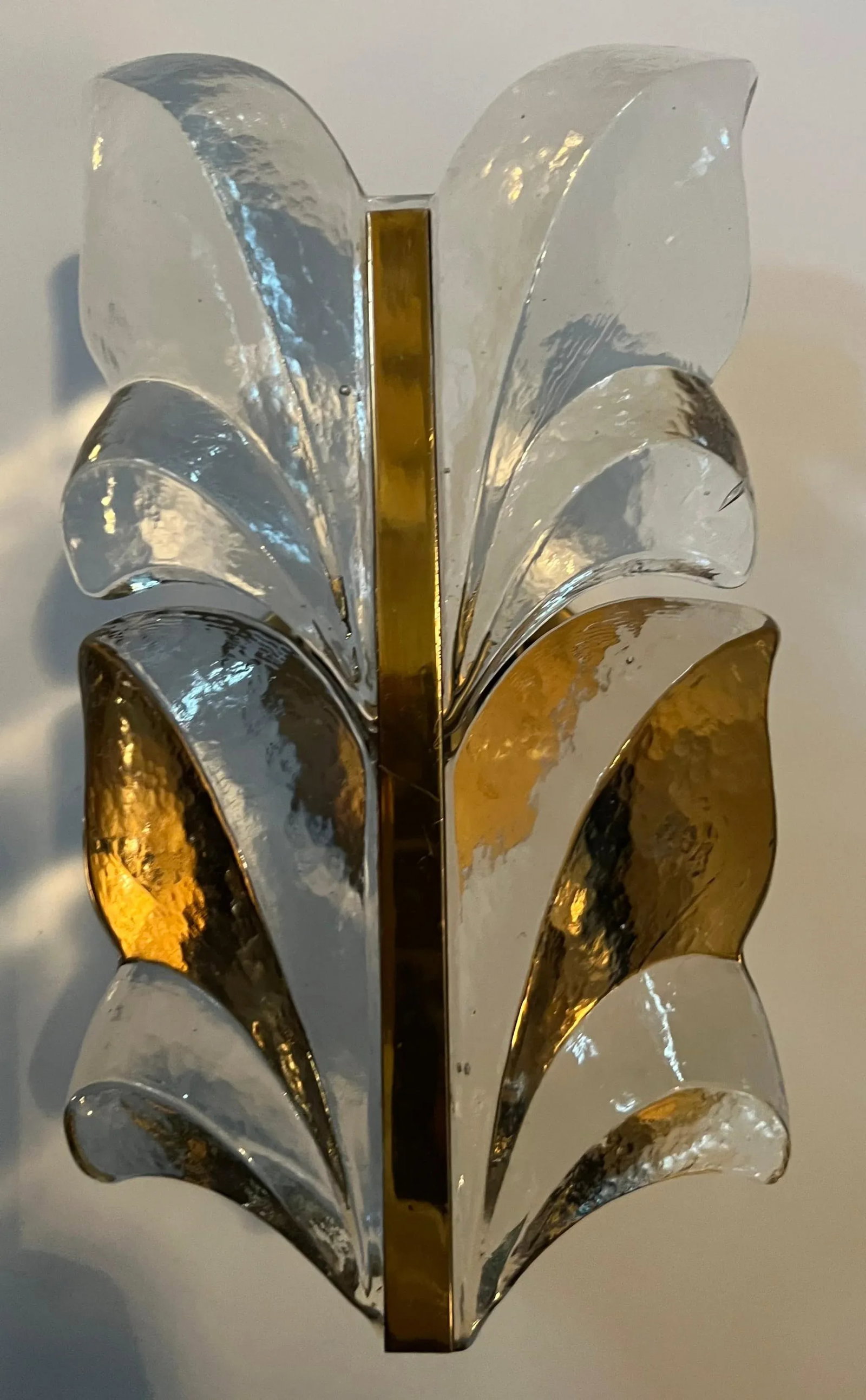 Kalmar 1950 Glass Mid-Century Modern Wall Light - 2