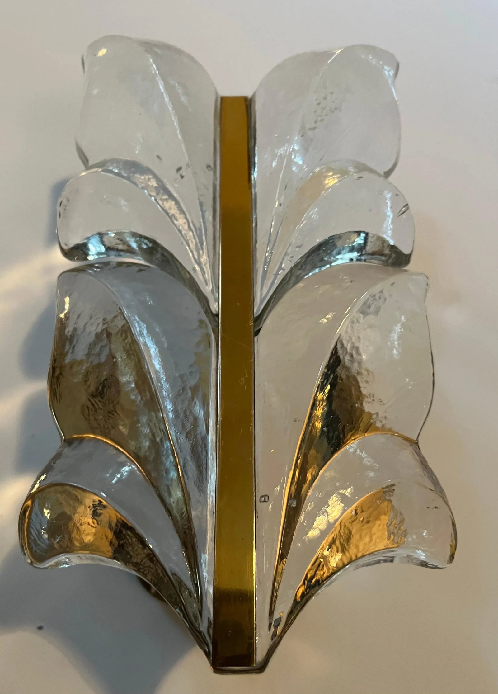 Kalmar 1950 Glass Mid-Century Modern Wall Light - 5