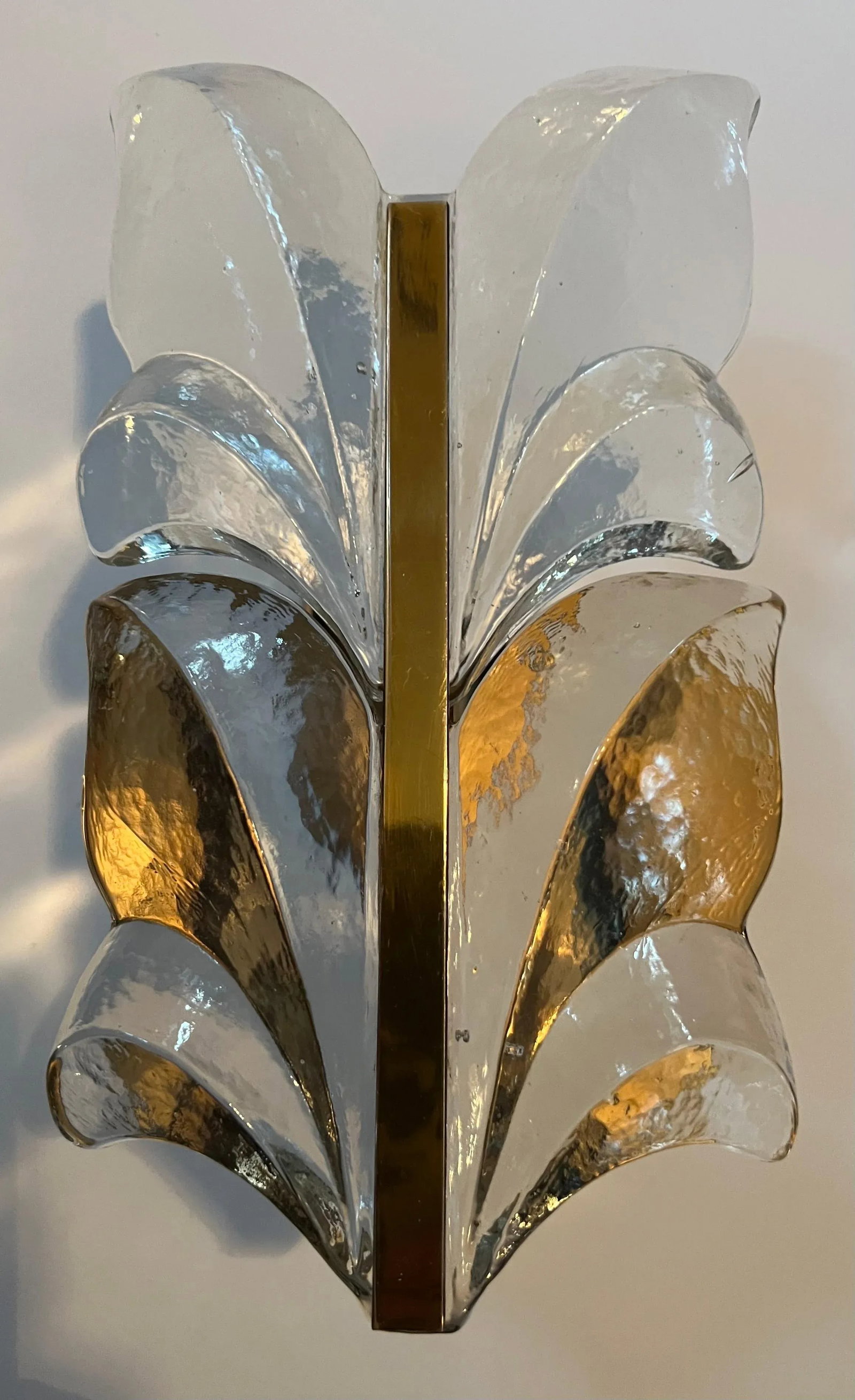 Kalmar 1950 Glass Mid-Century Modern Wall Light - 7