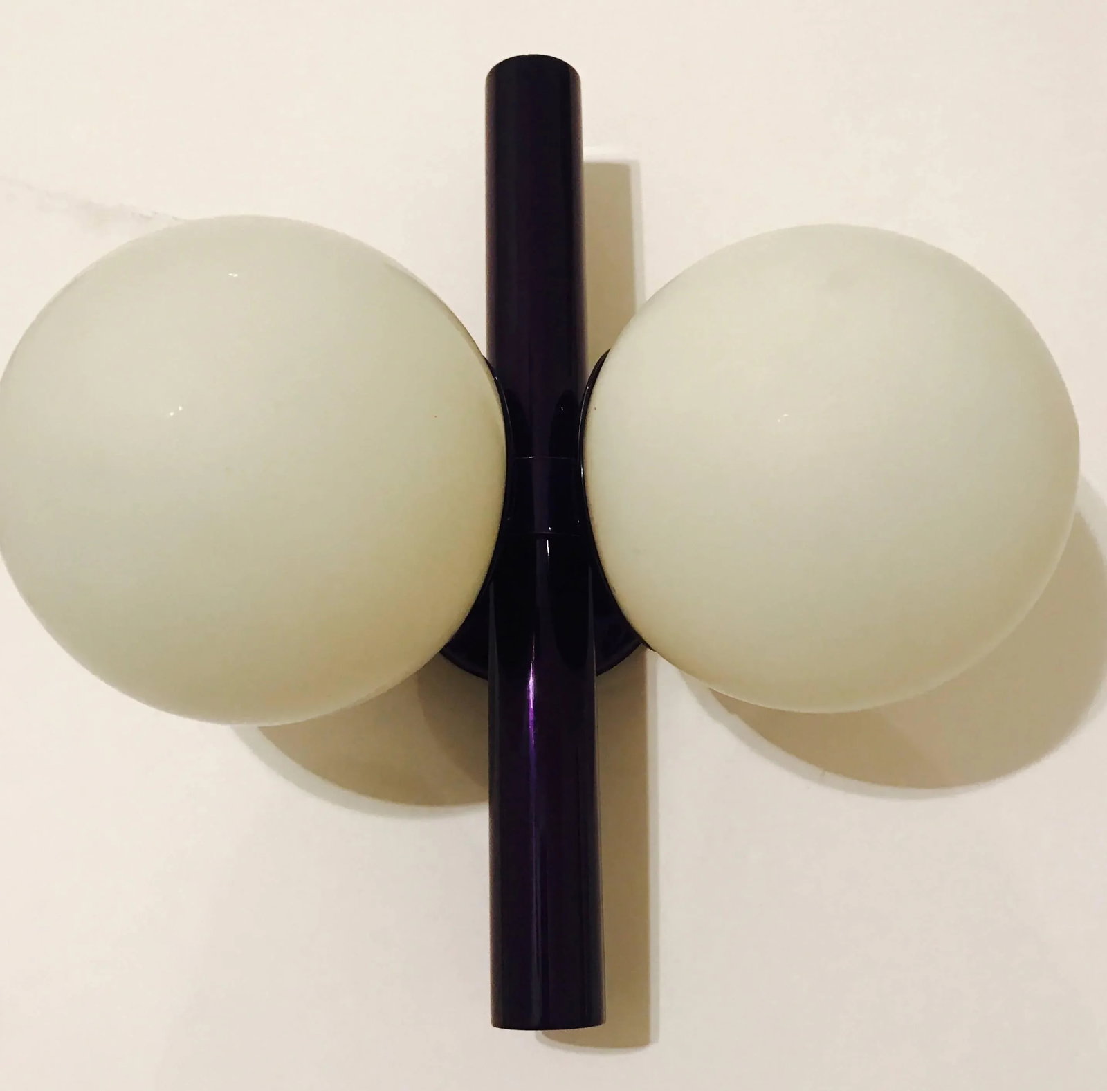 German Space Age Candy Purple Wall Lights - A Pair - 10