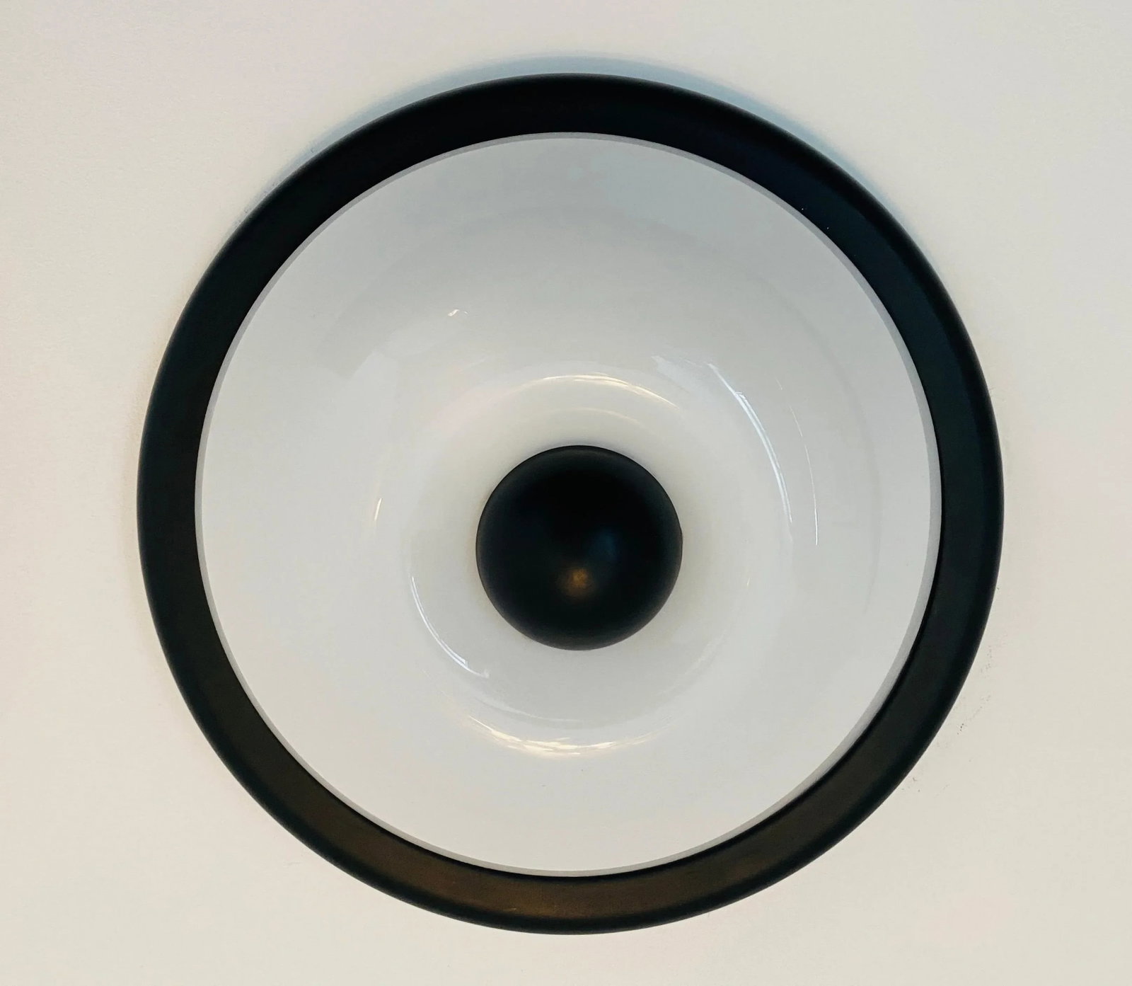 1980s Italian Art Tech Fabbian Flush Light Sconce - 11