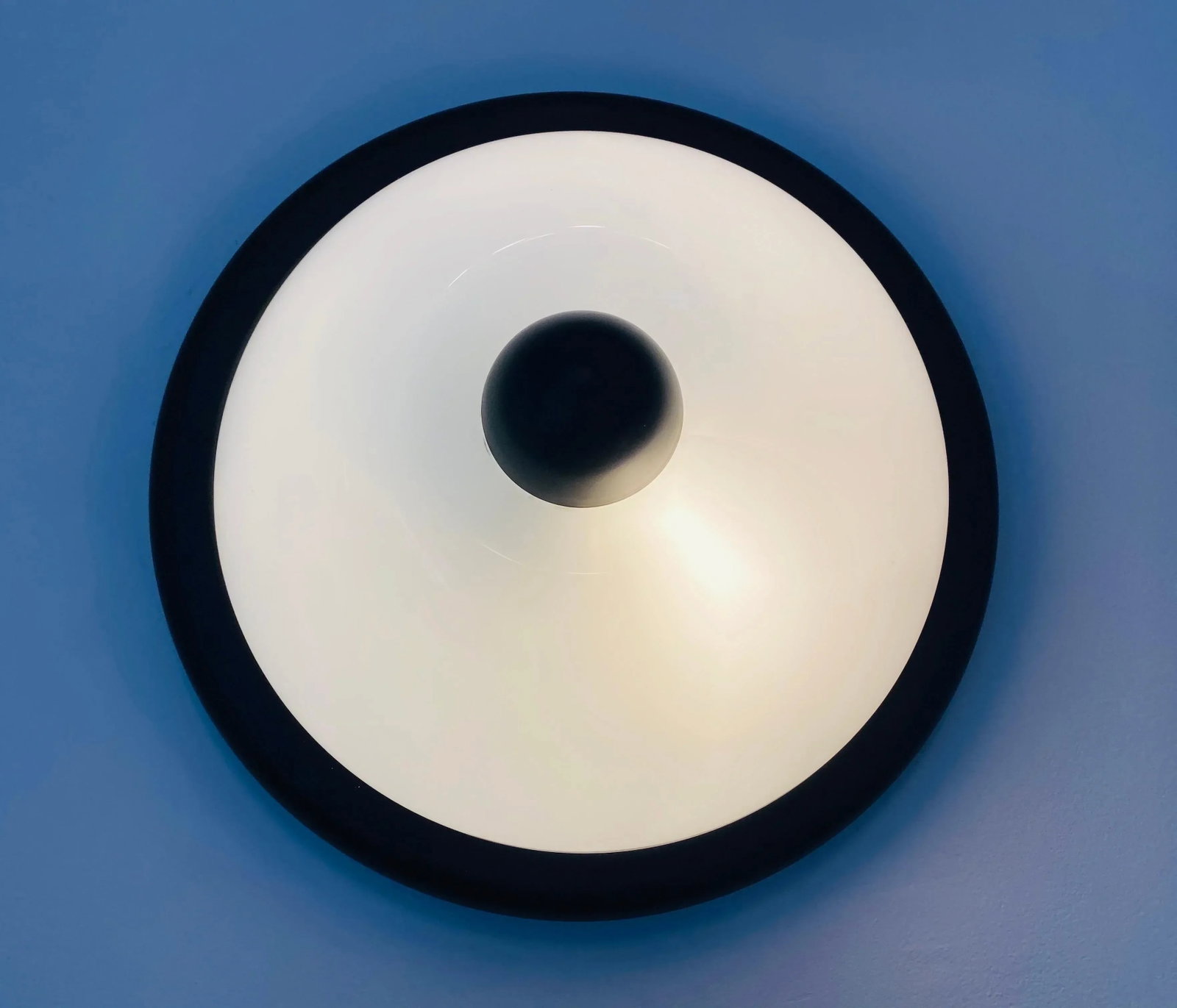 1980s Italian Art Tech Fabbian Flush Light Sconce - 7