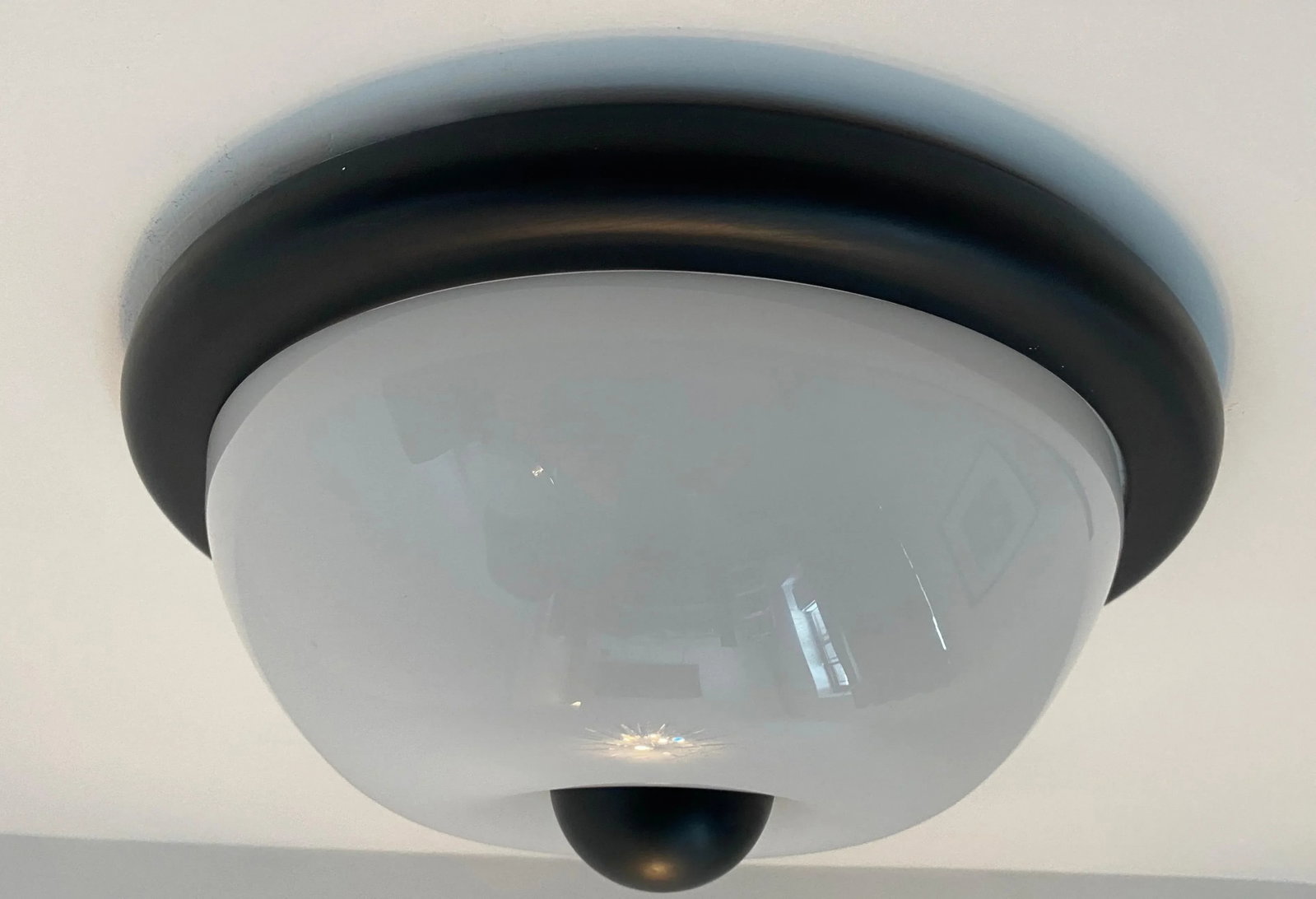 1980s Italian Art Tech Fabbian Flush Light Sconce - 9