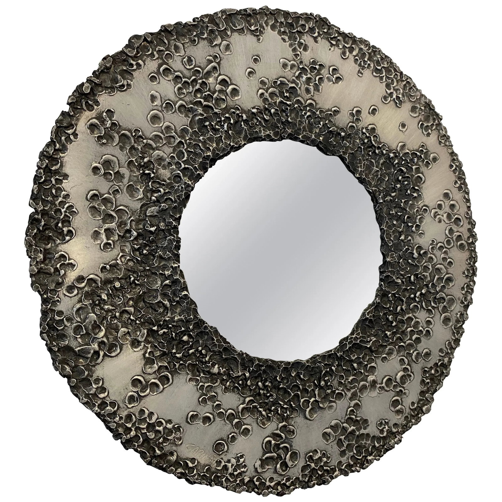 Bianca Garinei for Bancorp Florence 1970s Sculptural Mirror - 7