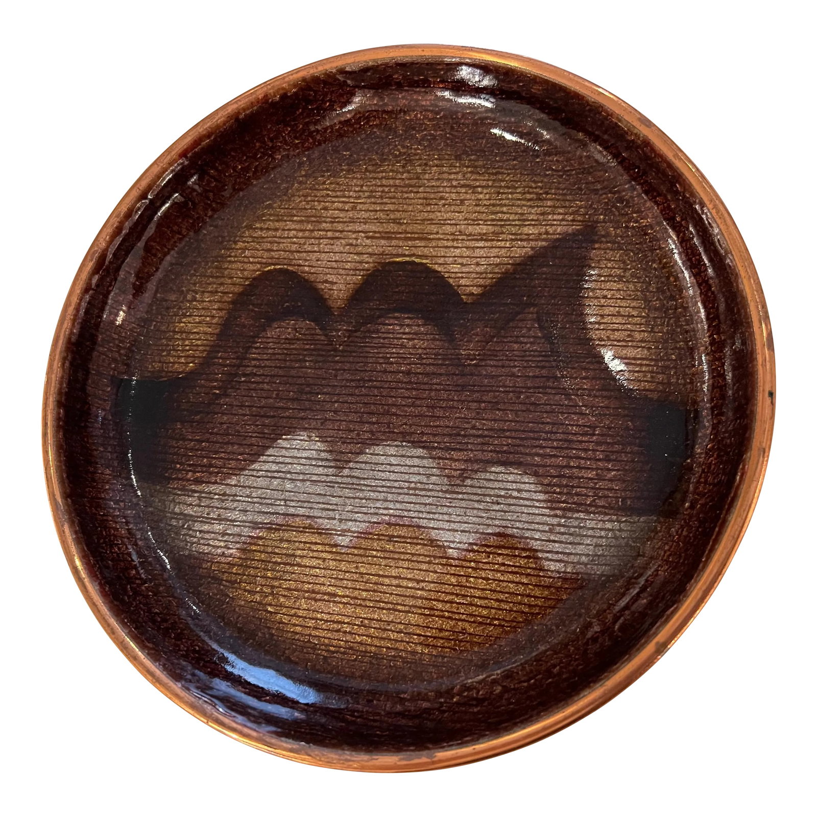 Studio Del Campo Wave Italian Mis Century Enamel Bowl (1 of 13)
