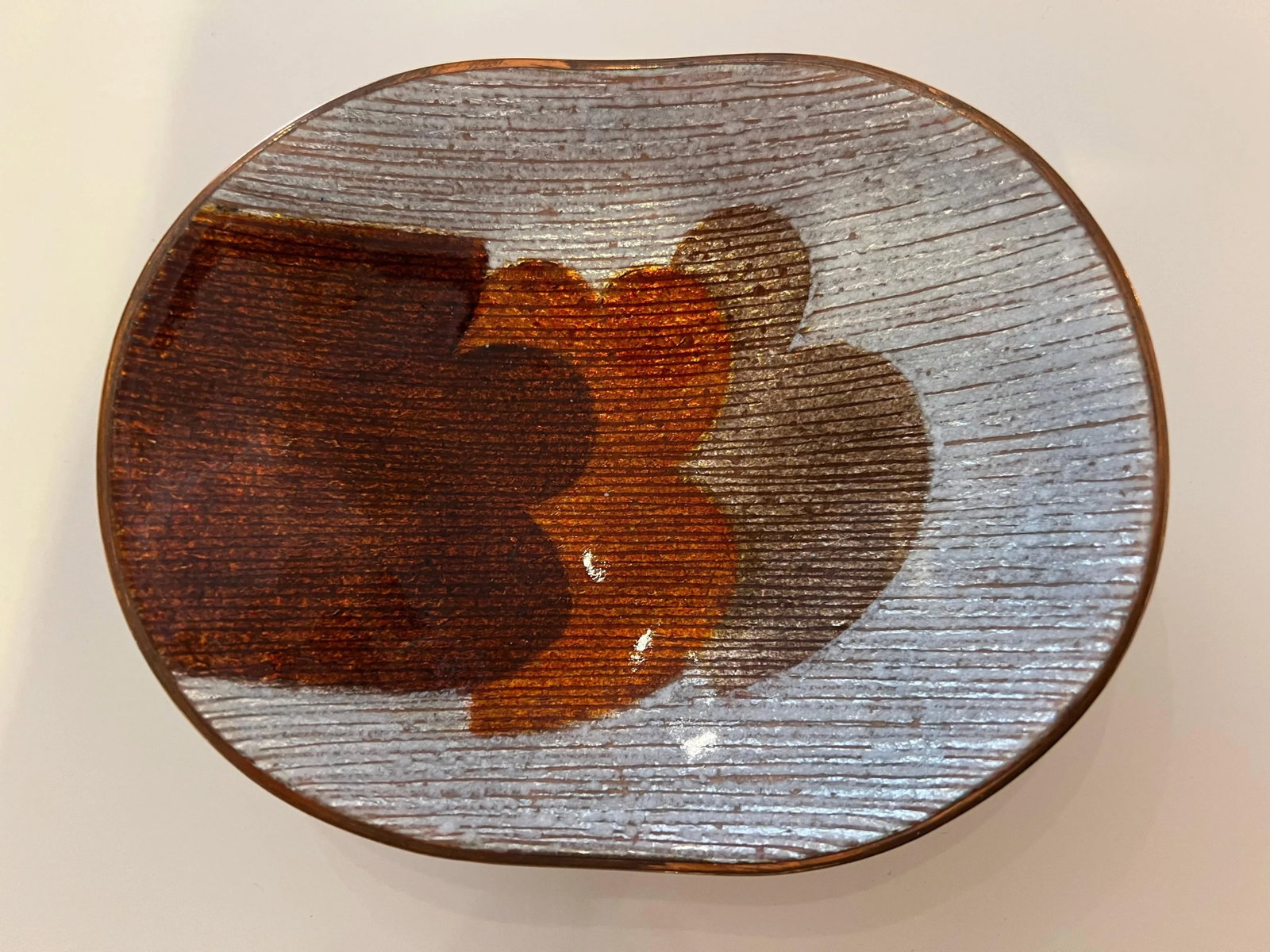 Studio Del Campo Cloud Enamel 1960 Bowl - 2