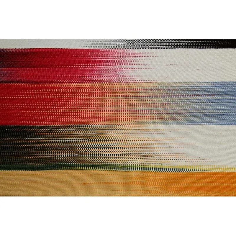 Handwoven Scandinavian Style Persian Kilim Area Rug 5'0'' X 6'5'' - 6