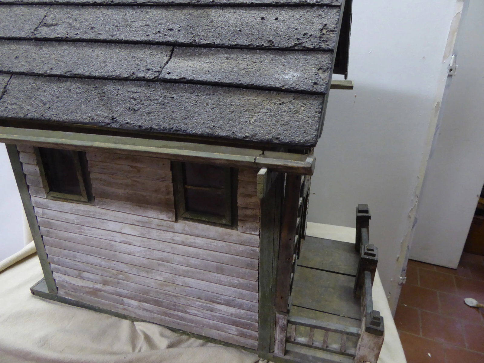 Antique Model of Train Station - 2