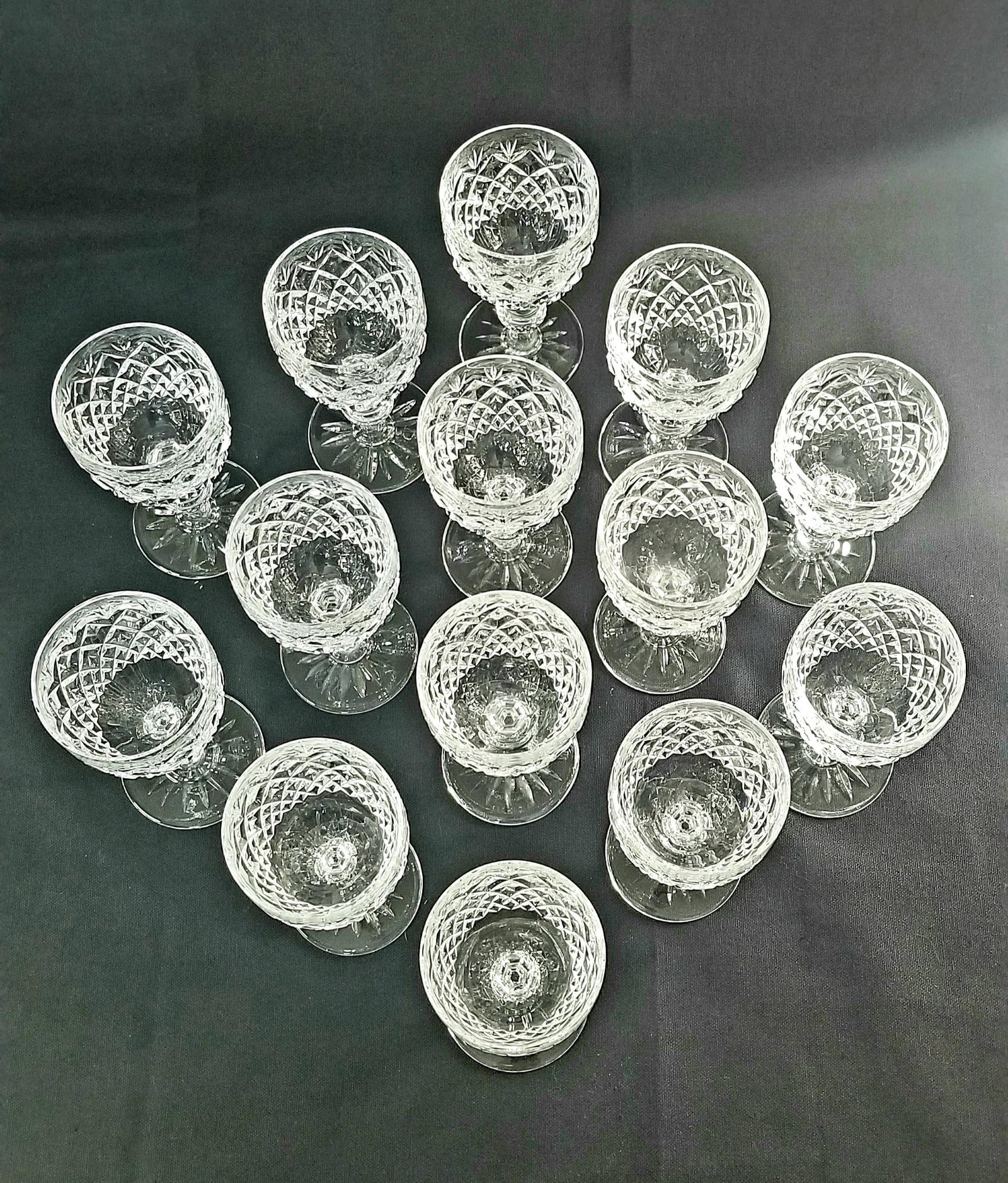 1970s Imperial Crystal Empress Glasses - Set of 14 - 6