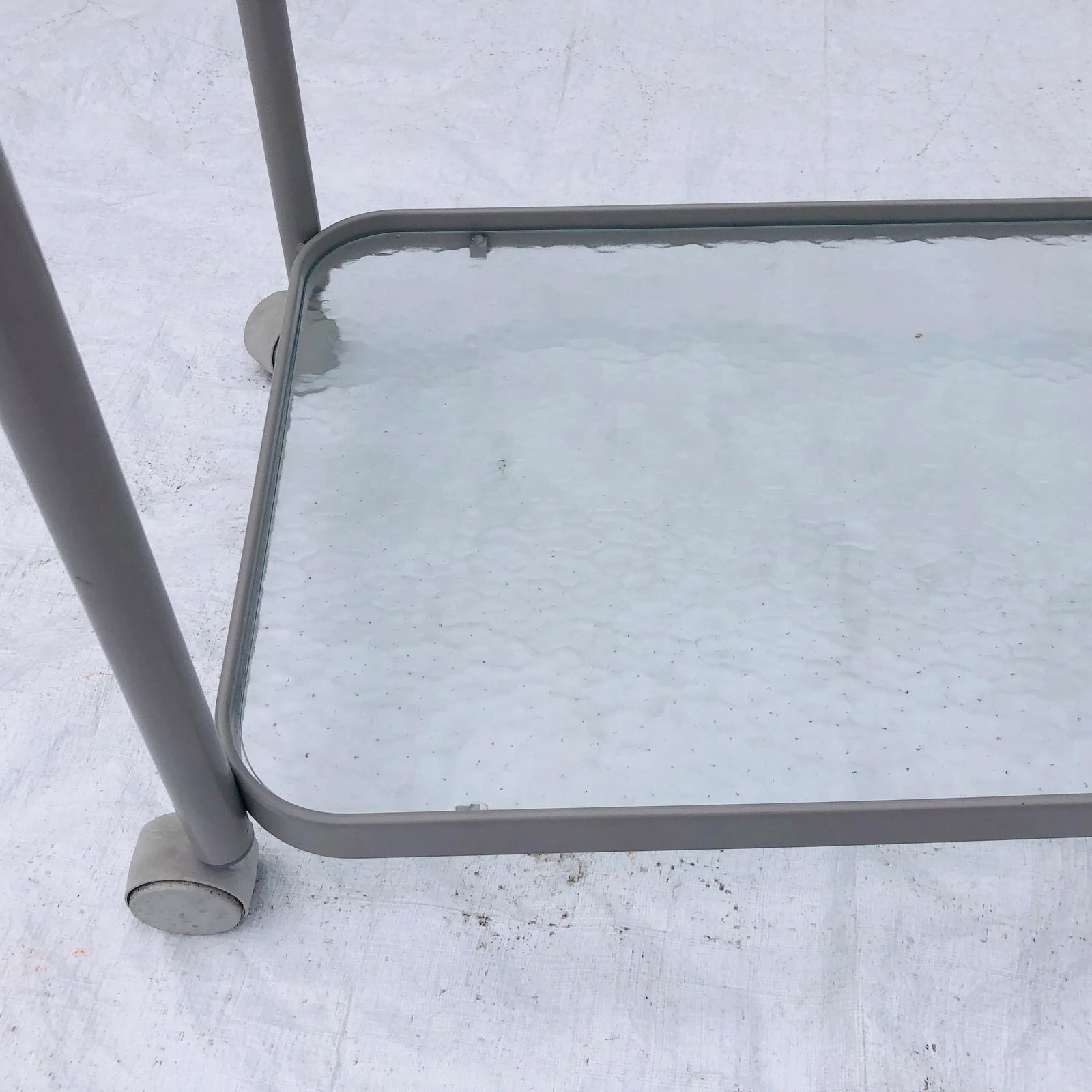 Woodard Contemporary Tea Cart or Bar Cart Outdoor Poolside. - 4