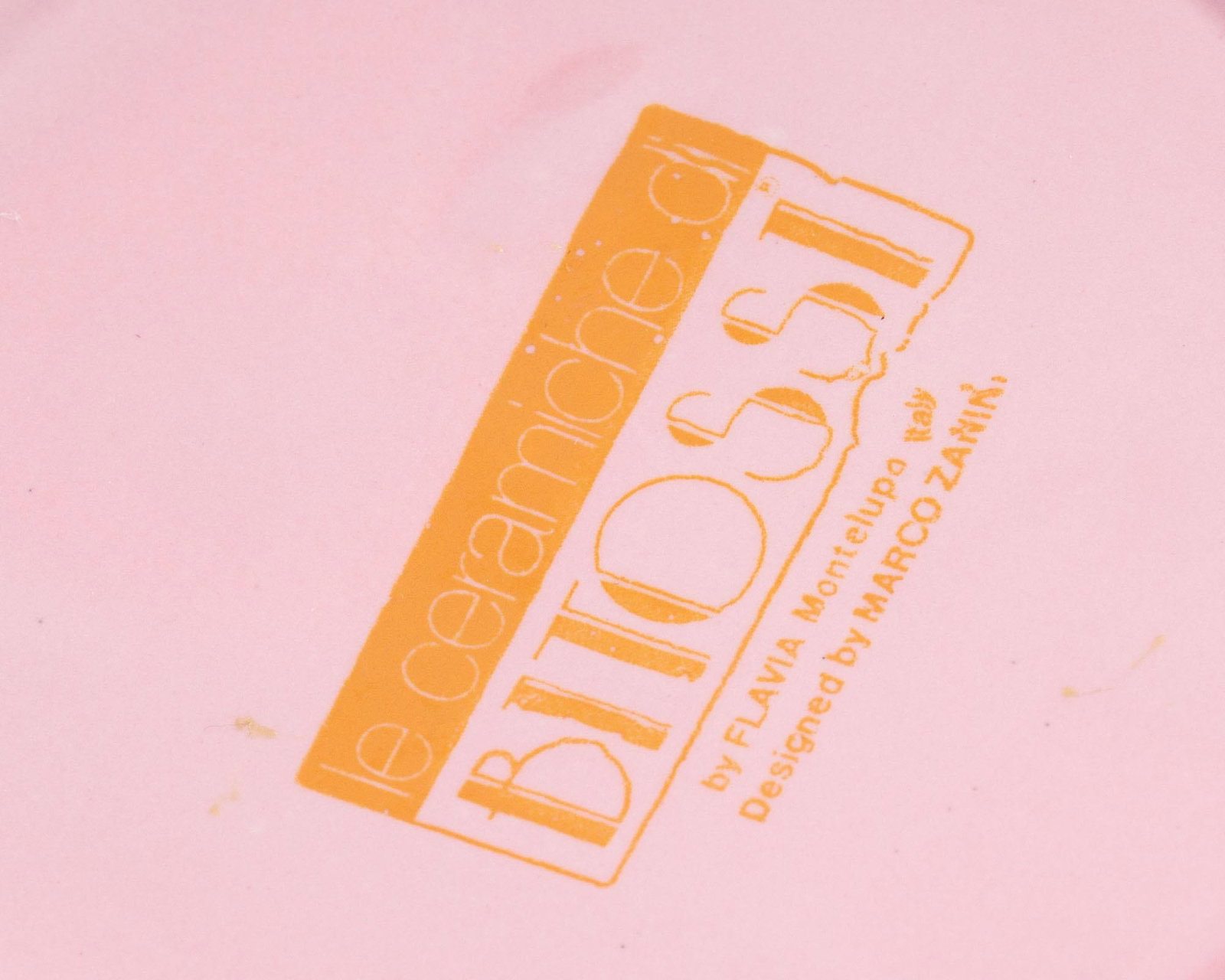 "Hollywood" Pink Postmodern Tea or Coffee Pot by Marco Zanini for Bitossi - 8
