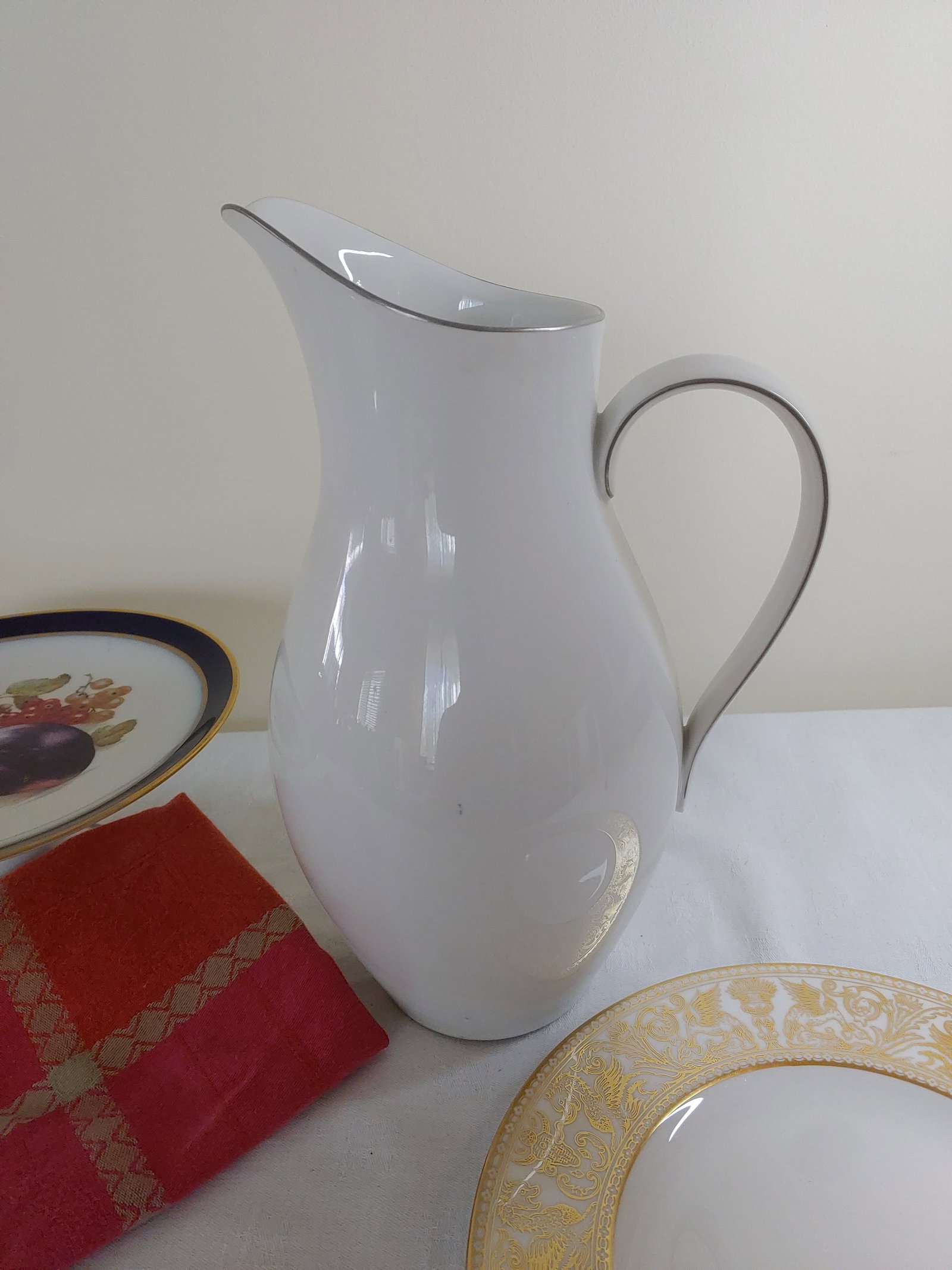 1930s Kpm Trude Petri-Raben Bauhaus Urbino Pitcher - 4