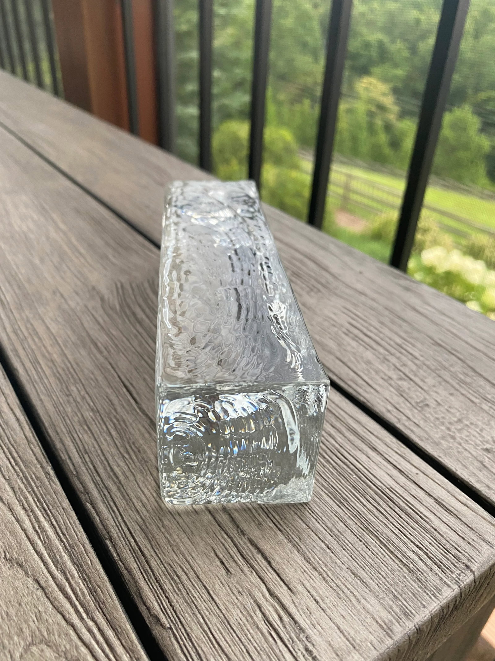 1970s Vintage Crystal Block Candle Holders, Wiesenthalhutte Germany- Set of 3 - 9