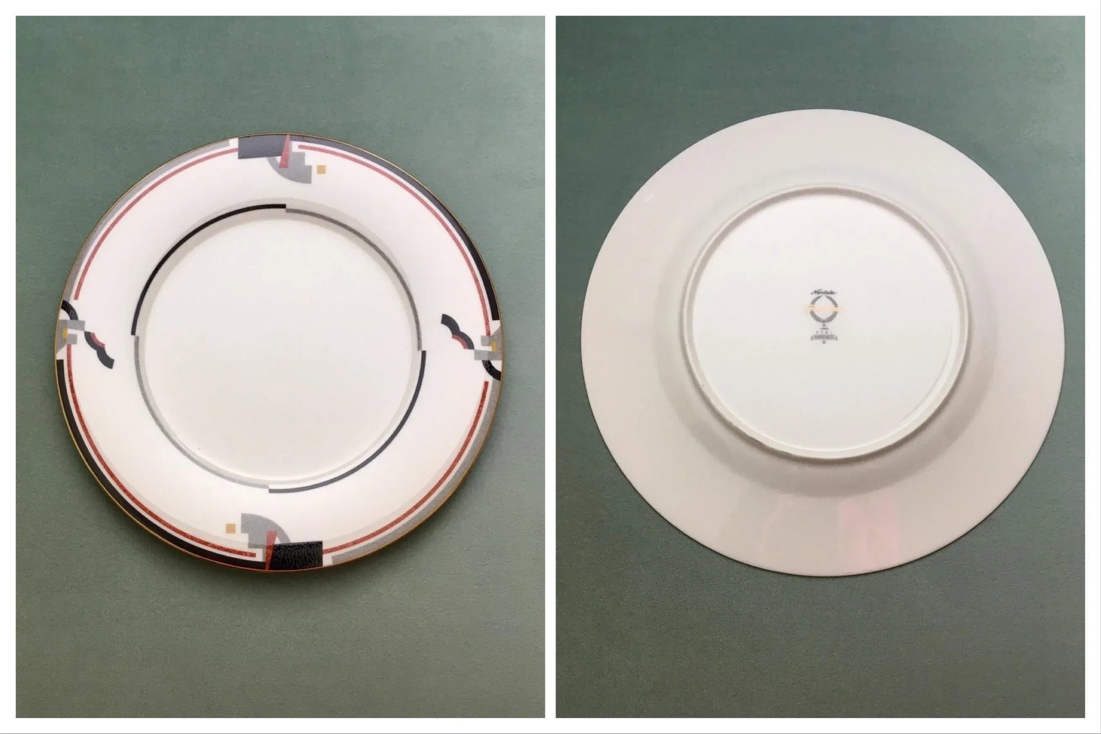 1990's Noritake "Awareness" Place Setting Dinner Set- 30 Pieces - 5
