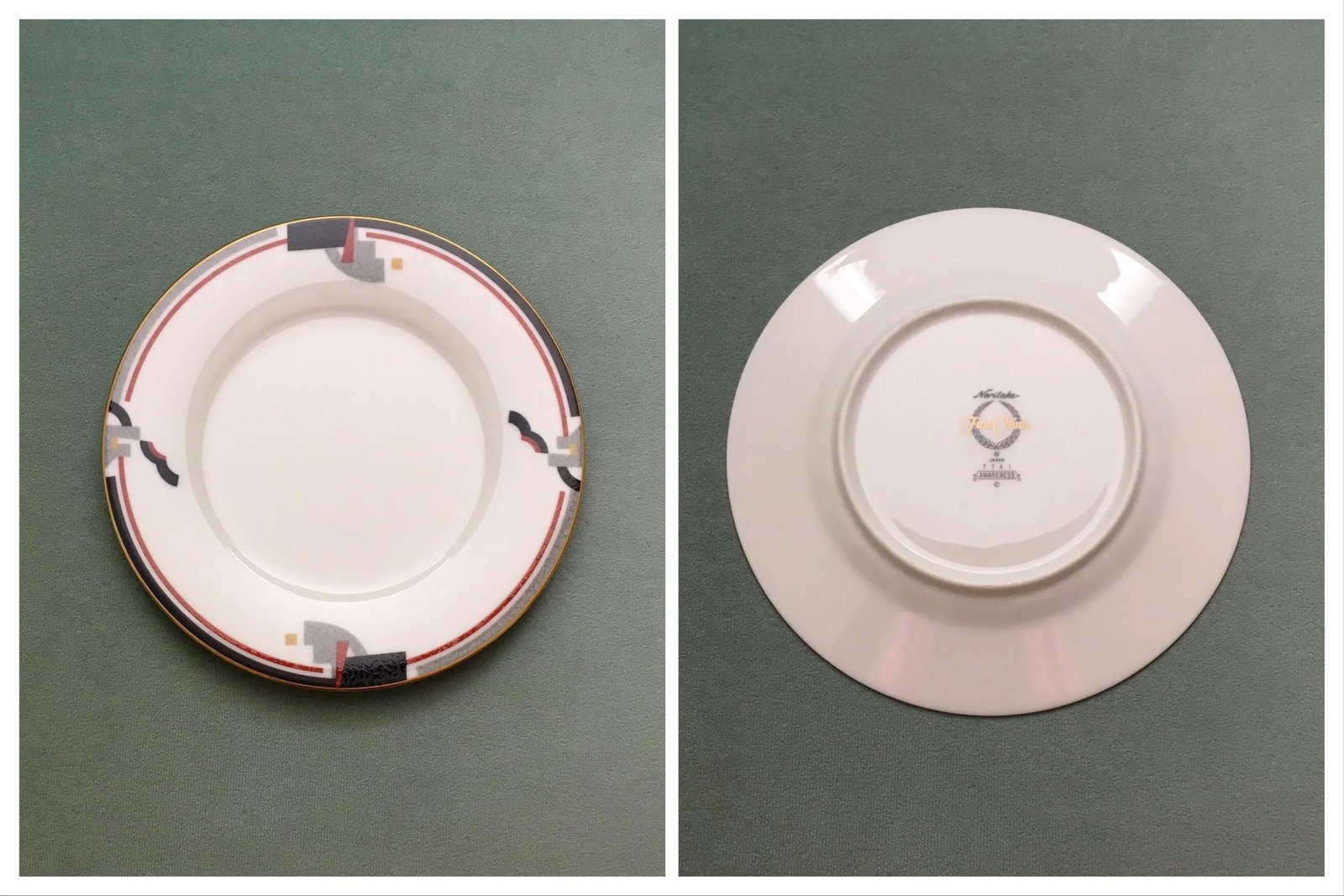 1990's Noritake "Awareness" Place Setting Dinner Set- 30 Pieces - 8