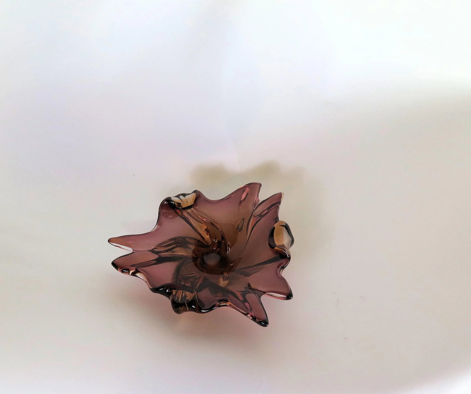19th Century Shallow Murano Glass Bowl - 2