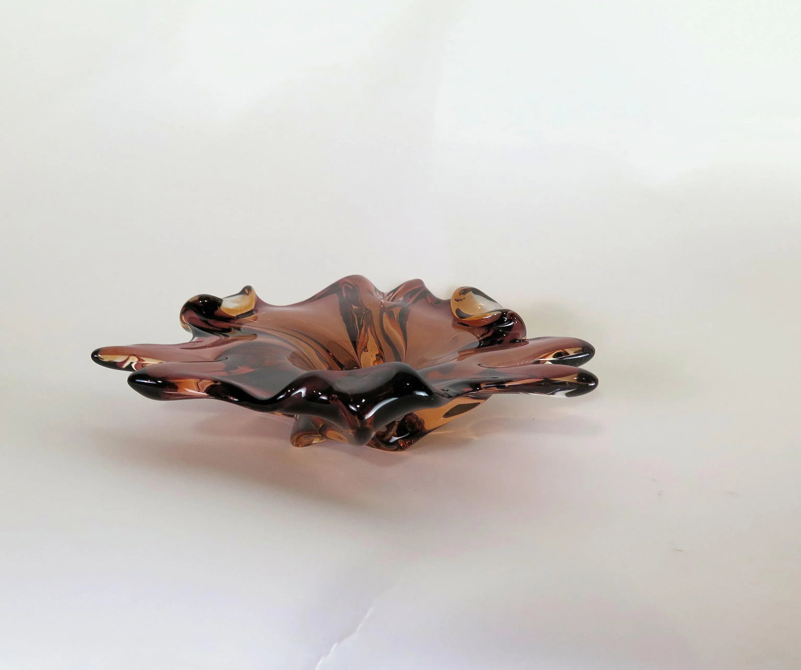 19th Century Shallow Murano Glass Bowl - 3