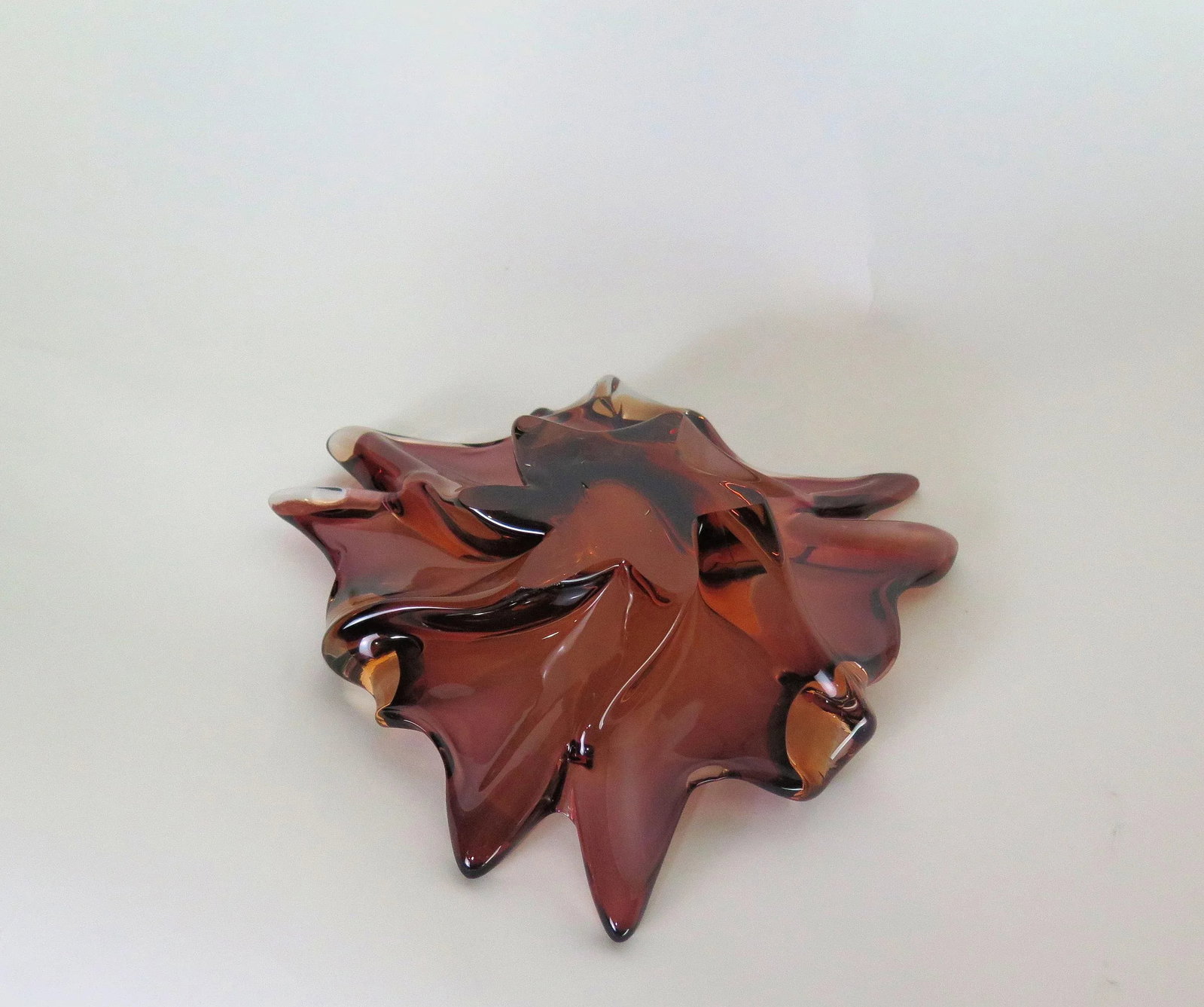 19th Century Shallow Murano Glass Bowl - 4
