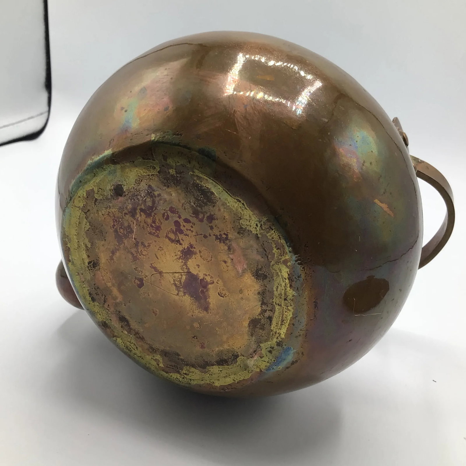 Hand Hammered 1880's Copper Tea Pot - 10
