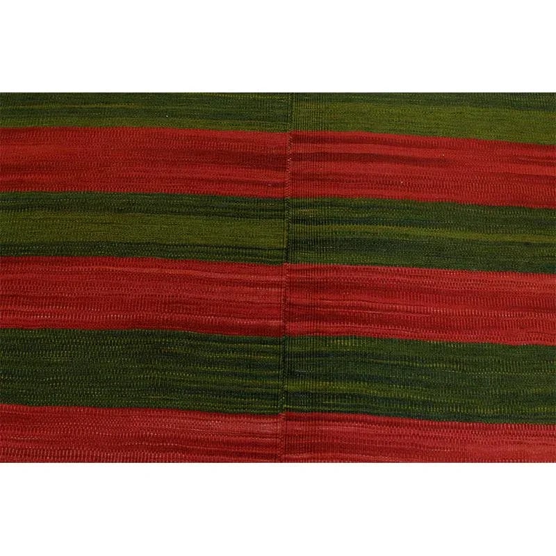 Handwoven Scandinavian Style Persian Kilim Area Rug 3'5'' X 4'3'' - 5
