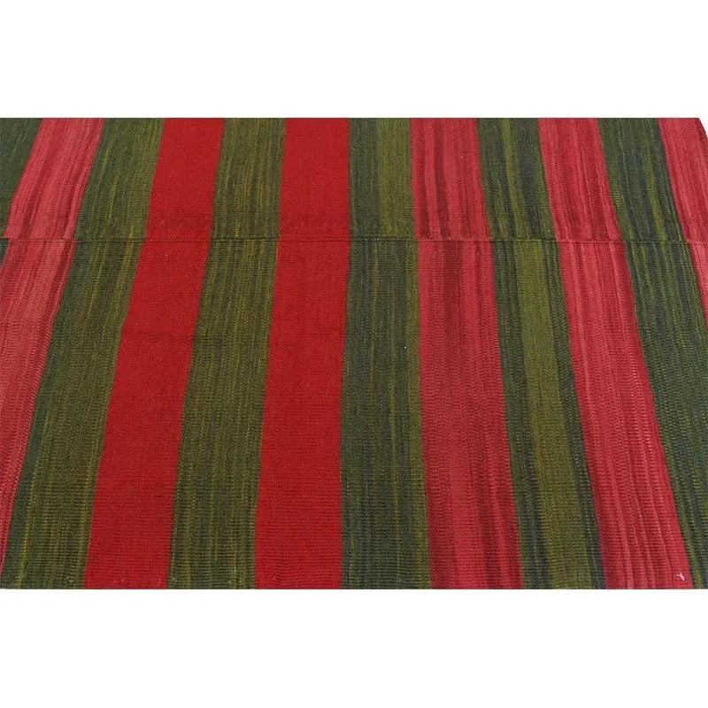 Handwoven Scandinavian Style Persian Kilim Area Rug 3'5'' X 4'3'' - 7
