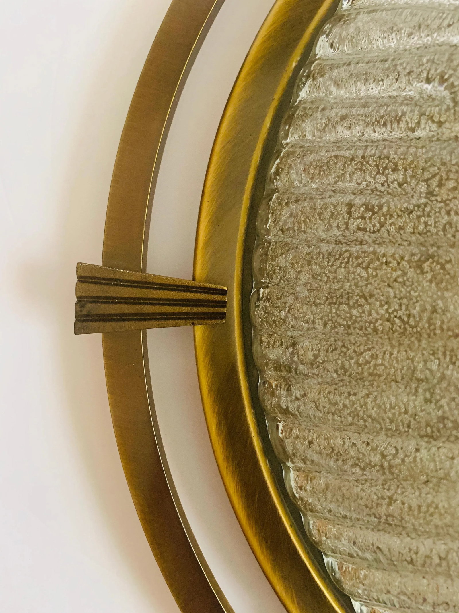 1960s German Nautical Murano Flush Light - 11