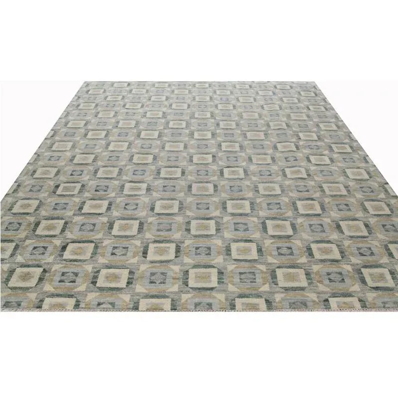 Handwoven Transitional Area Rug 9'1'' X 11'10" - 2
