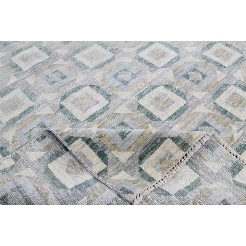 Handwoven Transitional Area Rug 9'1'' X 11'10" - 3