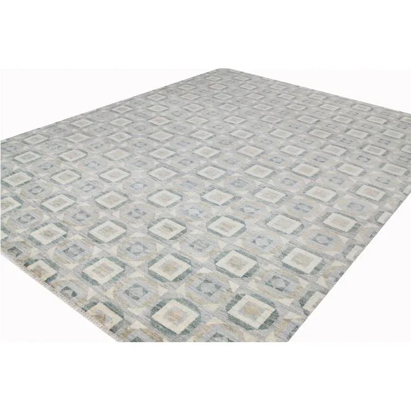 Handwoven Transitional Area Rug 9'1'' X 11'10" - 5