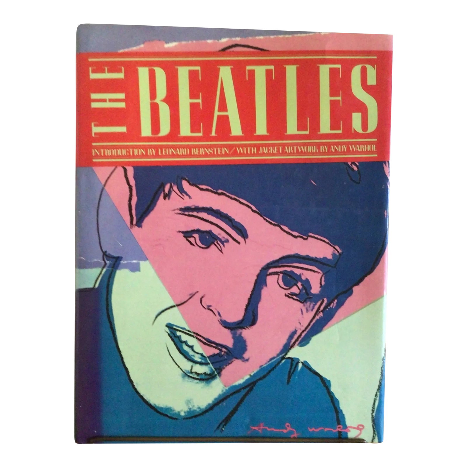 Beatles Coffee Table Book 1980 Special Edition With Andy Warhol Cover and Jacket Cover Poster by Geo (1 of 13)