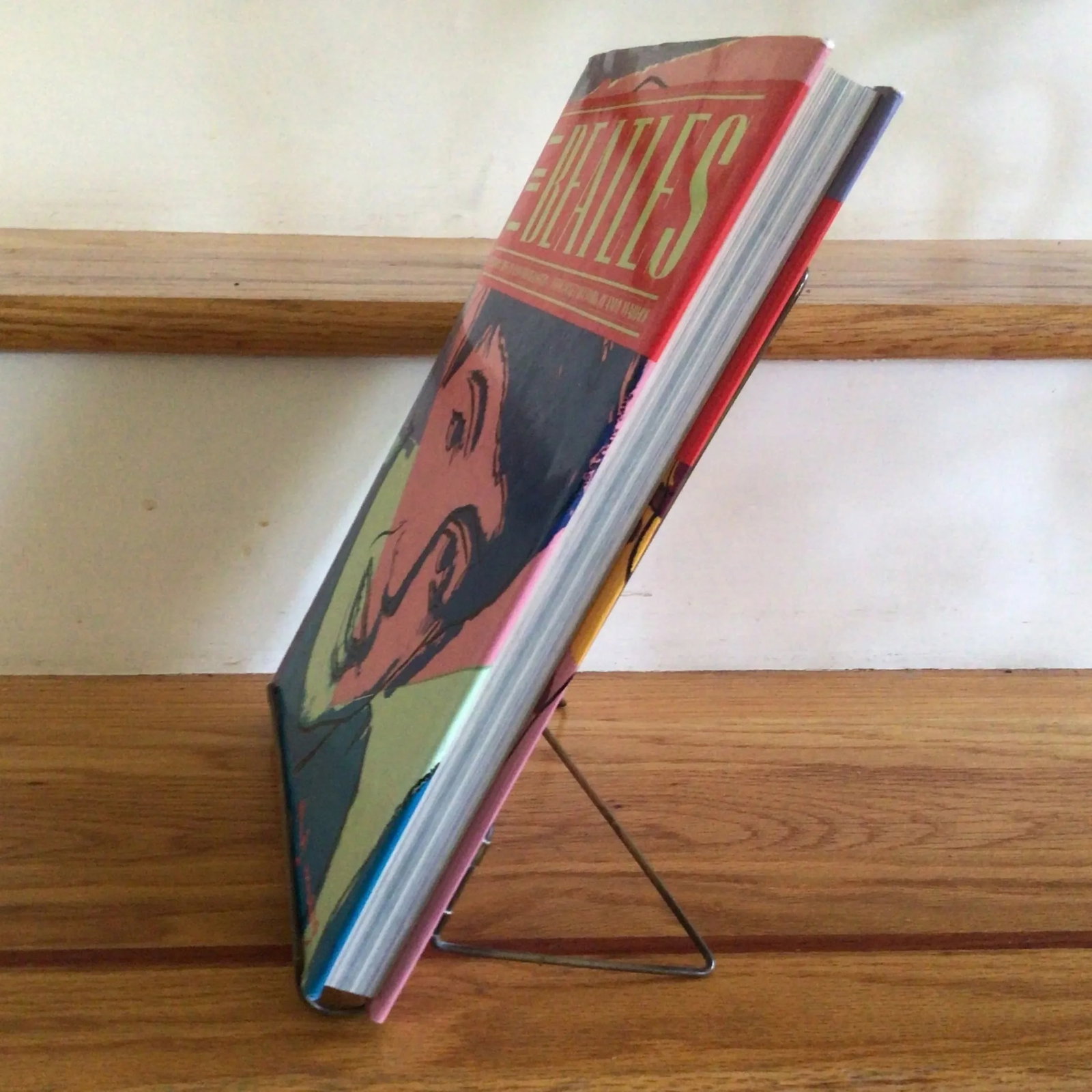 Beatles Coffee Table Book 1980 Special Edition With Andy Warhol Cover and Jacket Cover Poster by Geo - 2
