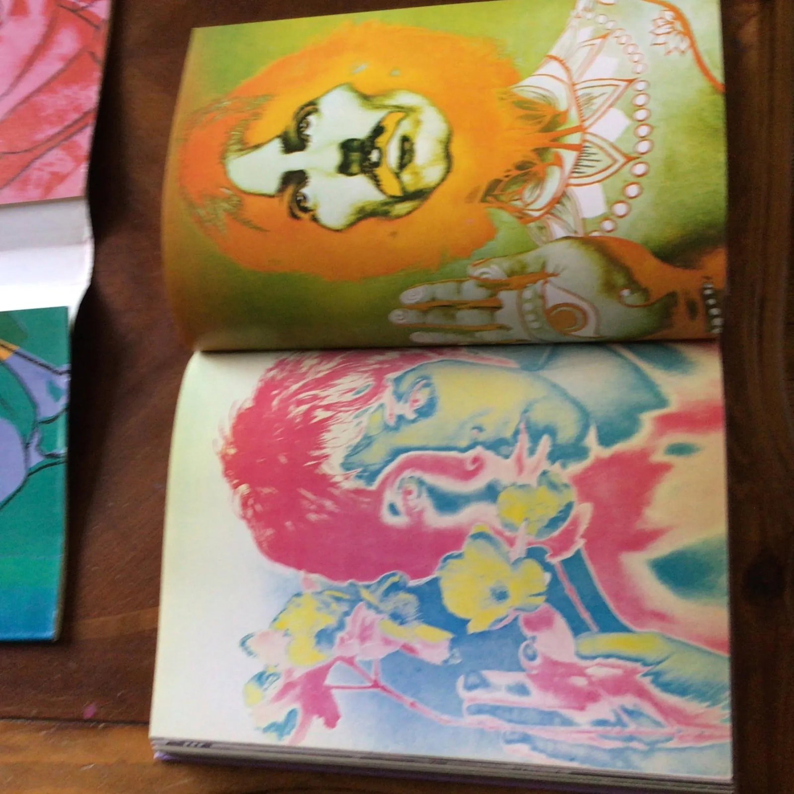 Beatles Coffee Table Book 1980 Special Edition With Andy Warhol Cover and Jacket Cover Poster by Geo - 9
