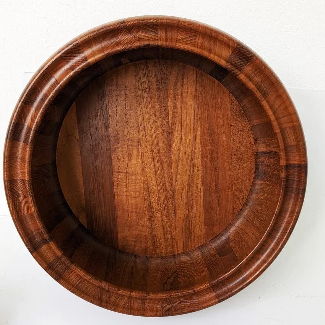 1960s Digsmed Staved Teak Wood Bowls, Set of 9 - 8
