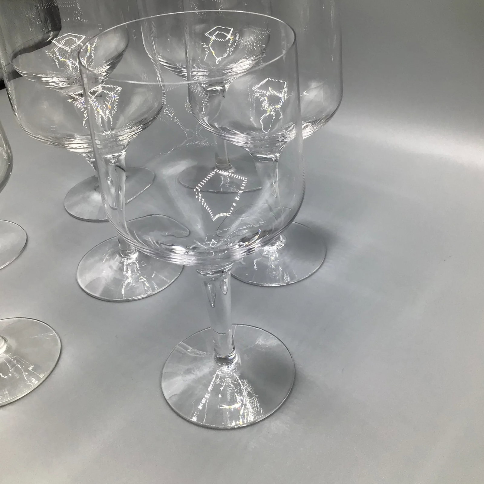 Swedish Orrefors Rhapsody Claret Wine Glasses-Set of 6 - 2