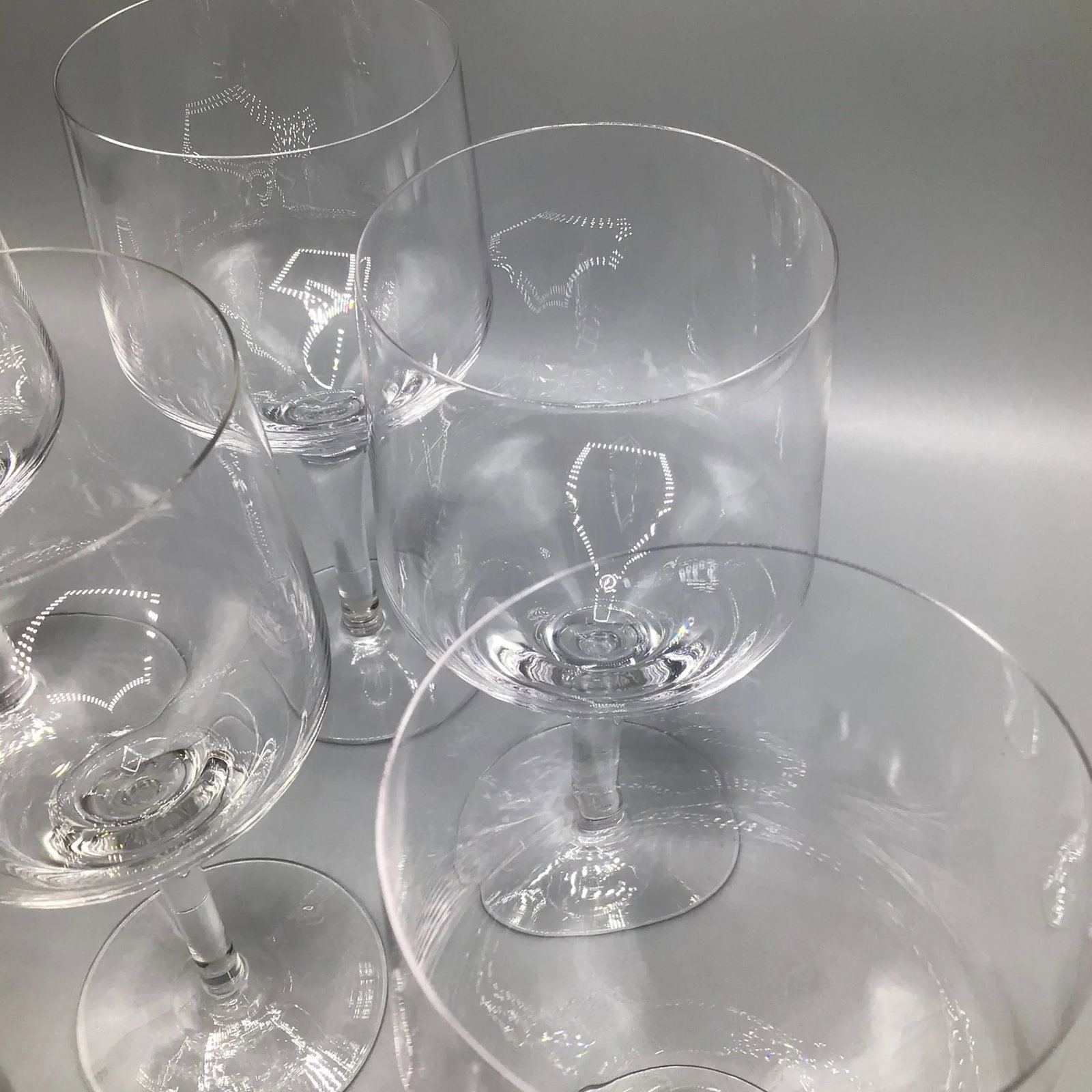 Swedish Orrefors Rhapsody Claret Wine Glasses-Set of 6 - 5