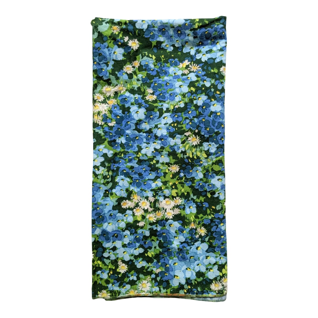 Vintage 1960s Brunschwig and Fils Hand Printed Impressionist Floral Upholstery Fabric 1+ Yard: Vintage Mid Century Deadstock Brunschwig and Fils "Sous Bois" Impressionist Floral Fabric 47"W x 51"L (A little over 1 yard) Very Vintage "Lilly Pulitzer - ish" and "D. Porthault - ish" Condition: Alt