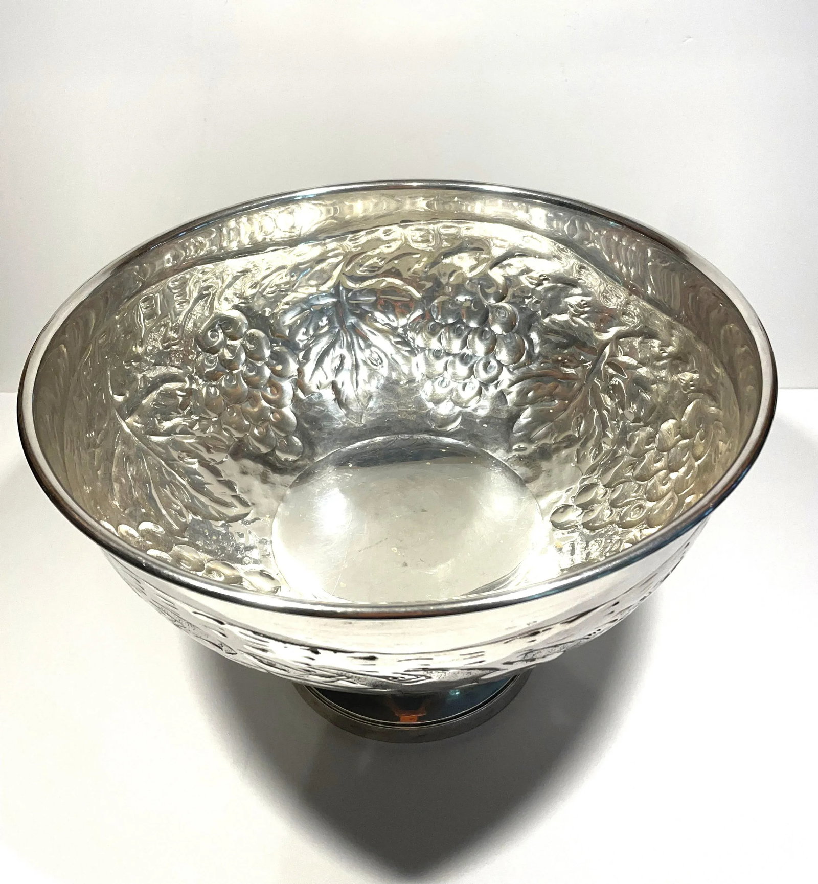 Vintage Artisanal Silver Urn - 5