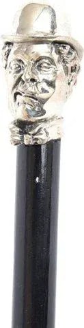 Mid-Century Modern Sterling Charlie Chaplin Magnifying Glass - 2