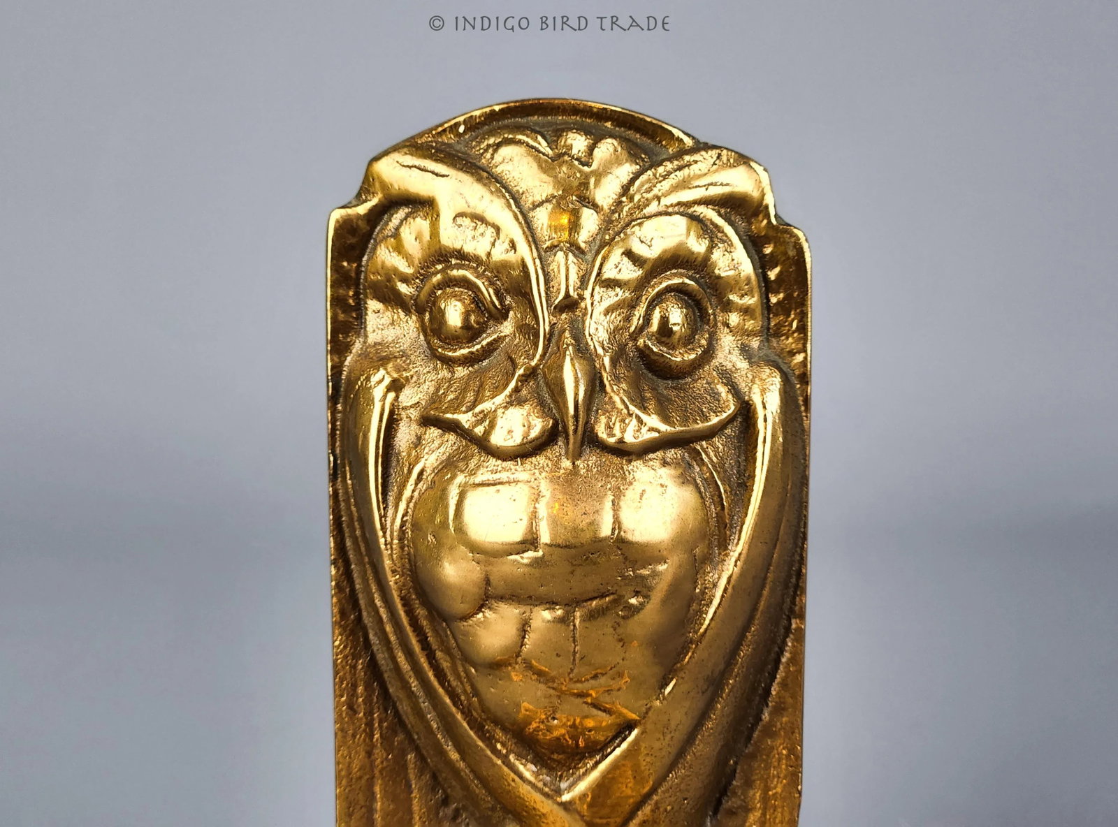 Circa 1920s Art Deco Solid Bronze Owl Bookends - Set of 2 - 4